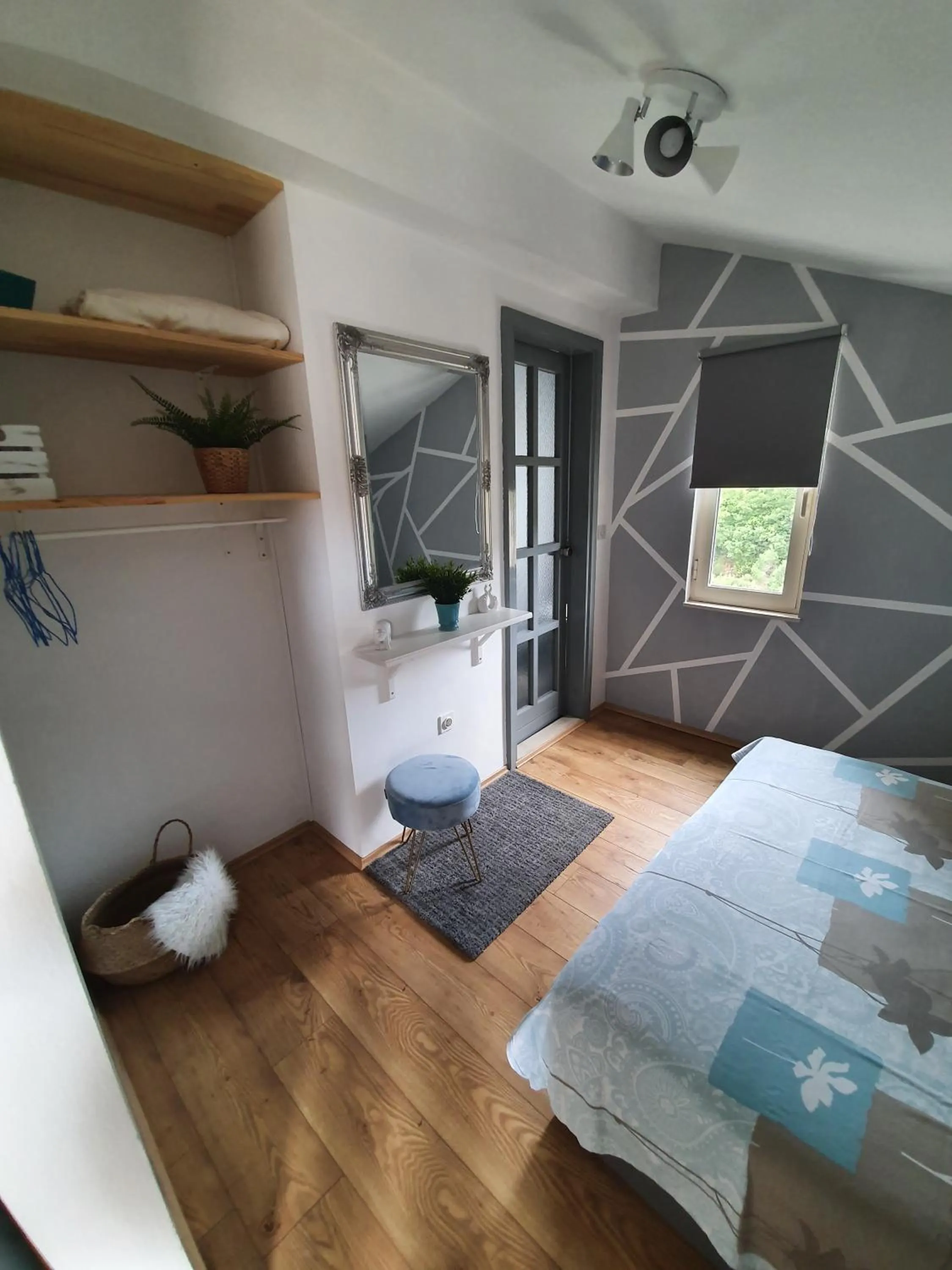 Bedroom, Bed in Apartments Bell Memories