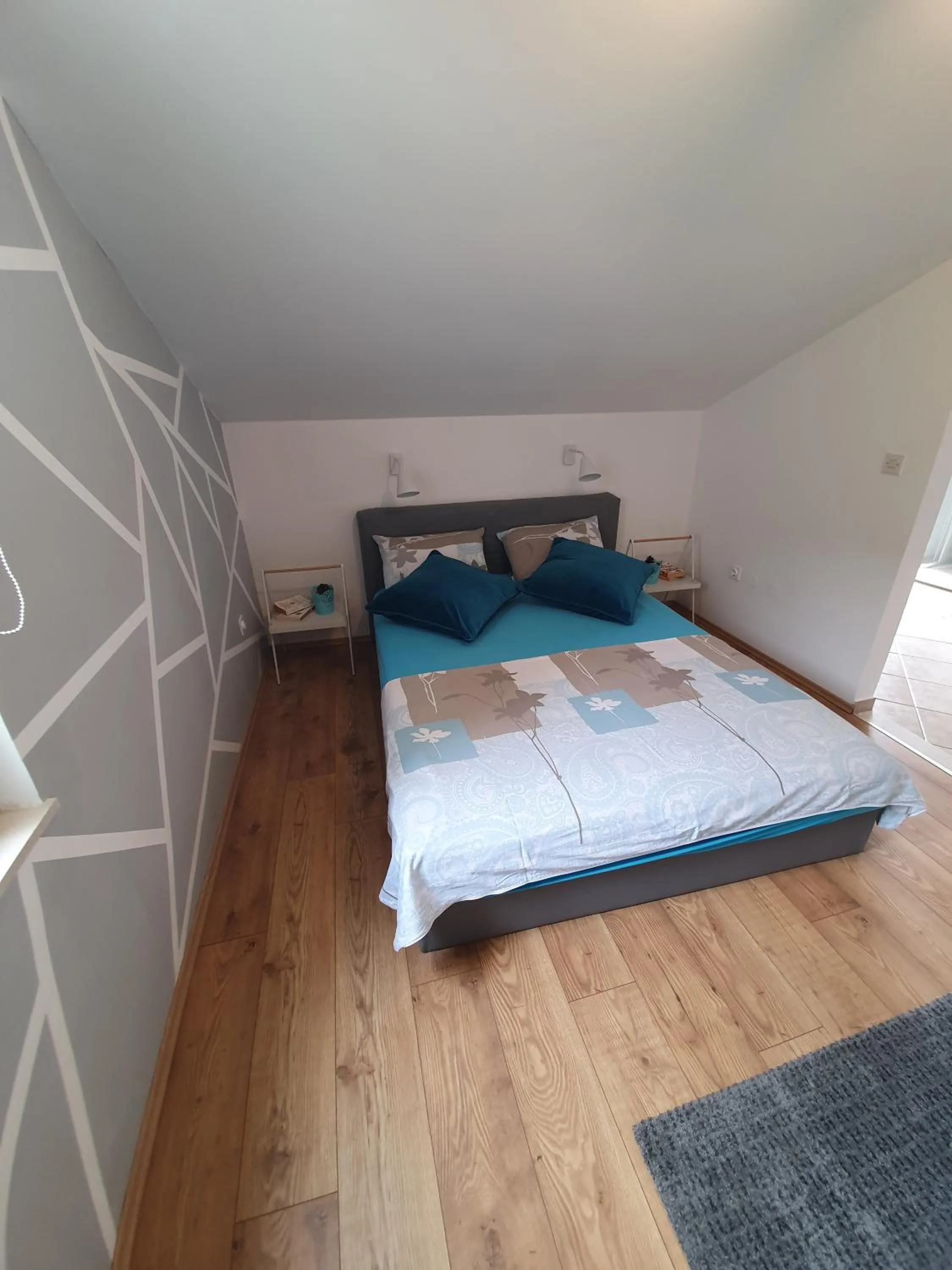 Bedroom, Bed in Apartments Bell Memories