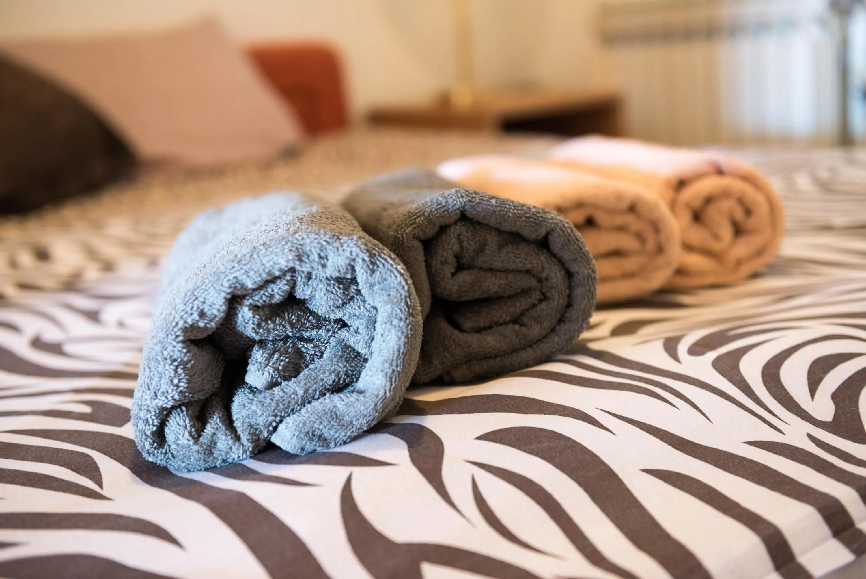 Bedroom, Bed in Apartments Bell Memories