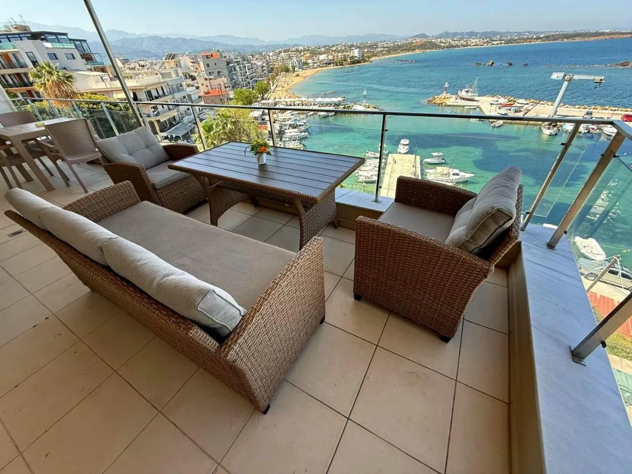Patio in Panoramic Sea View