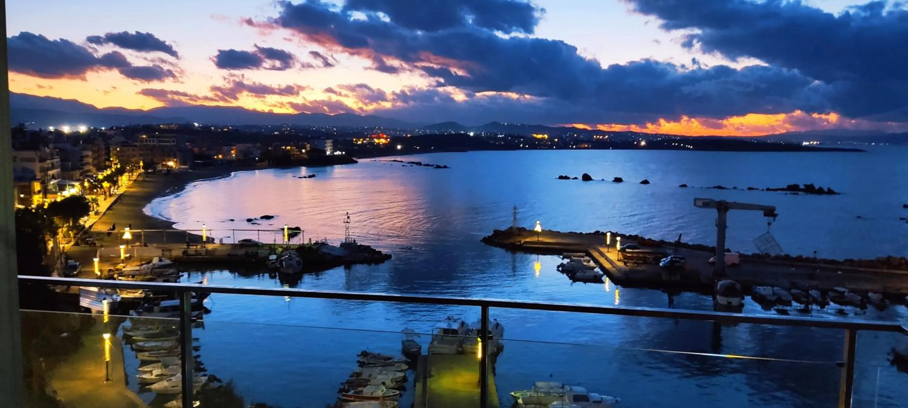 Night in Panoramic Sea View