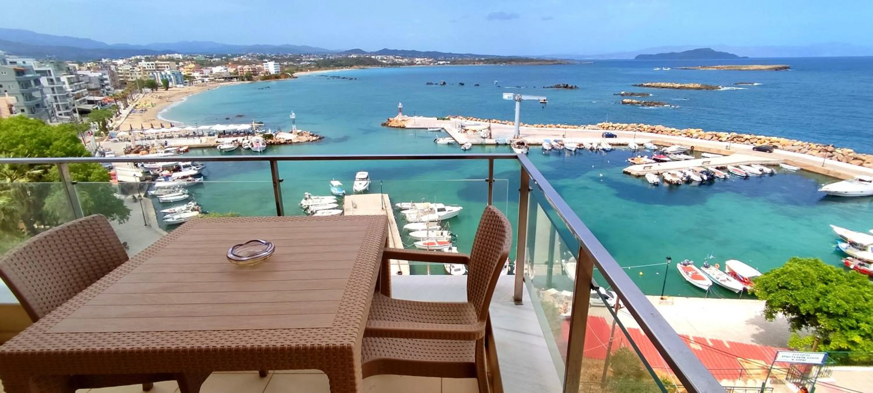 Beach in Panoramic Sea View
