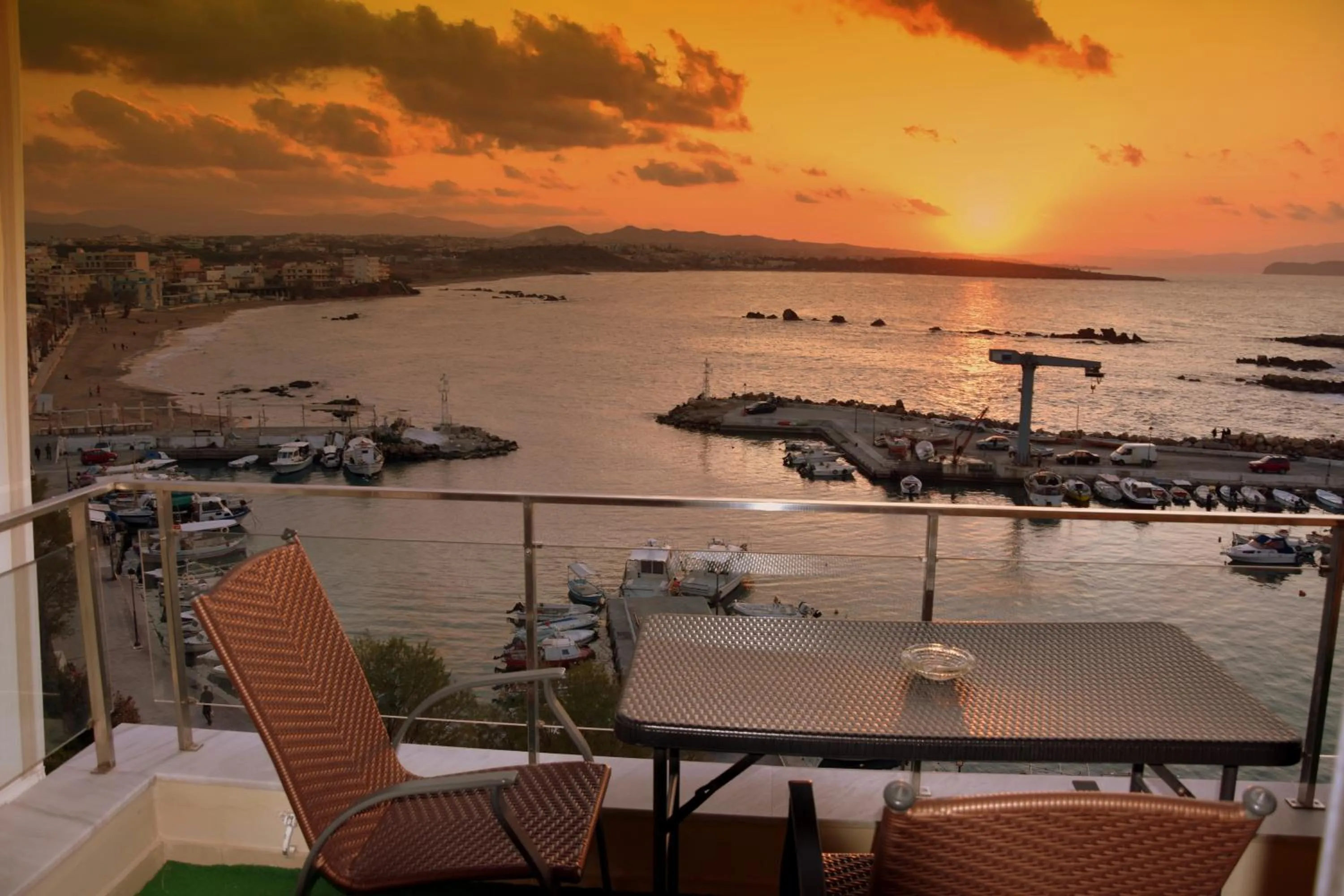 Balcony/Terrace in Panoramic Sea View