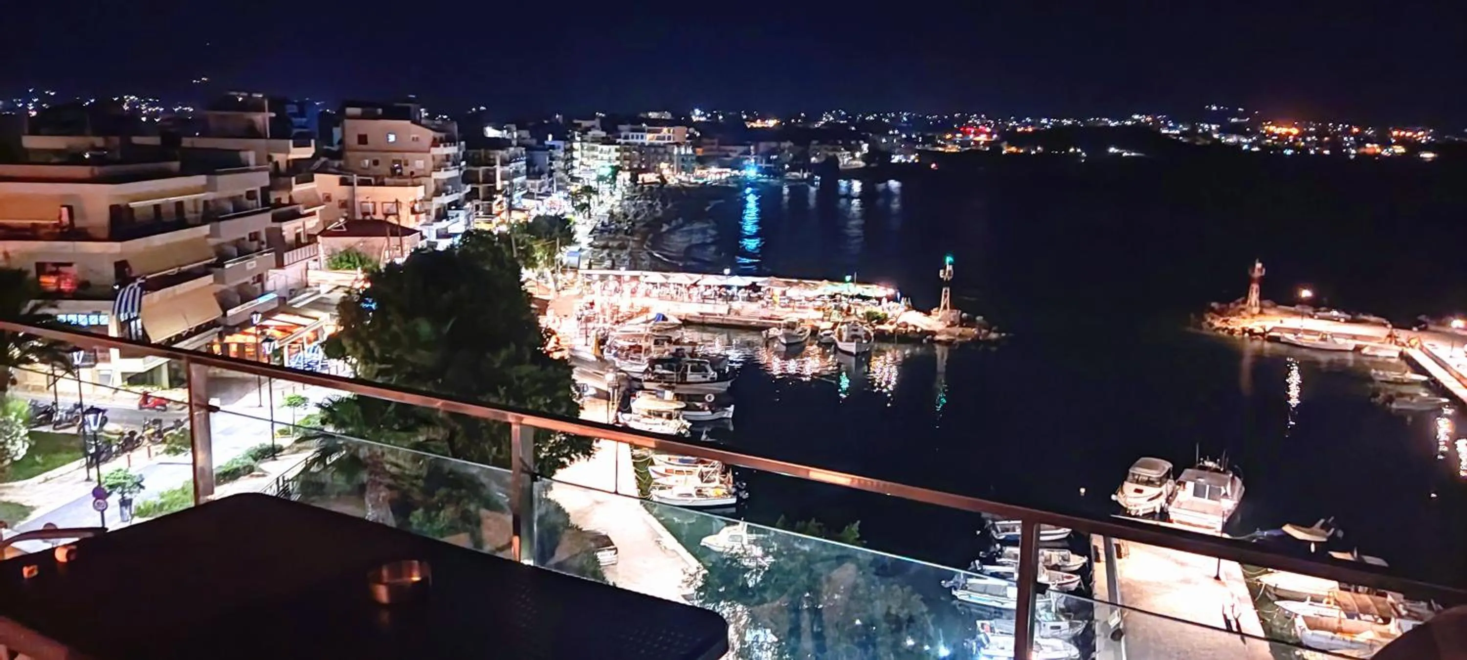 Night in Panoramic Sea View