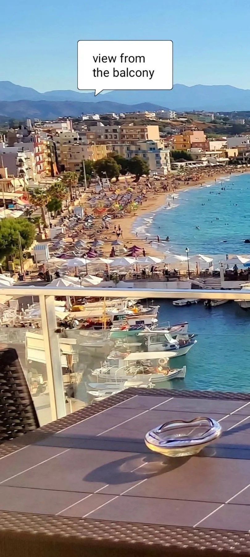 Bird's eye view in Panoramic Sea View
