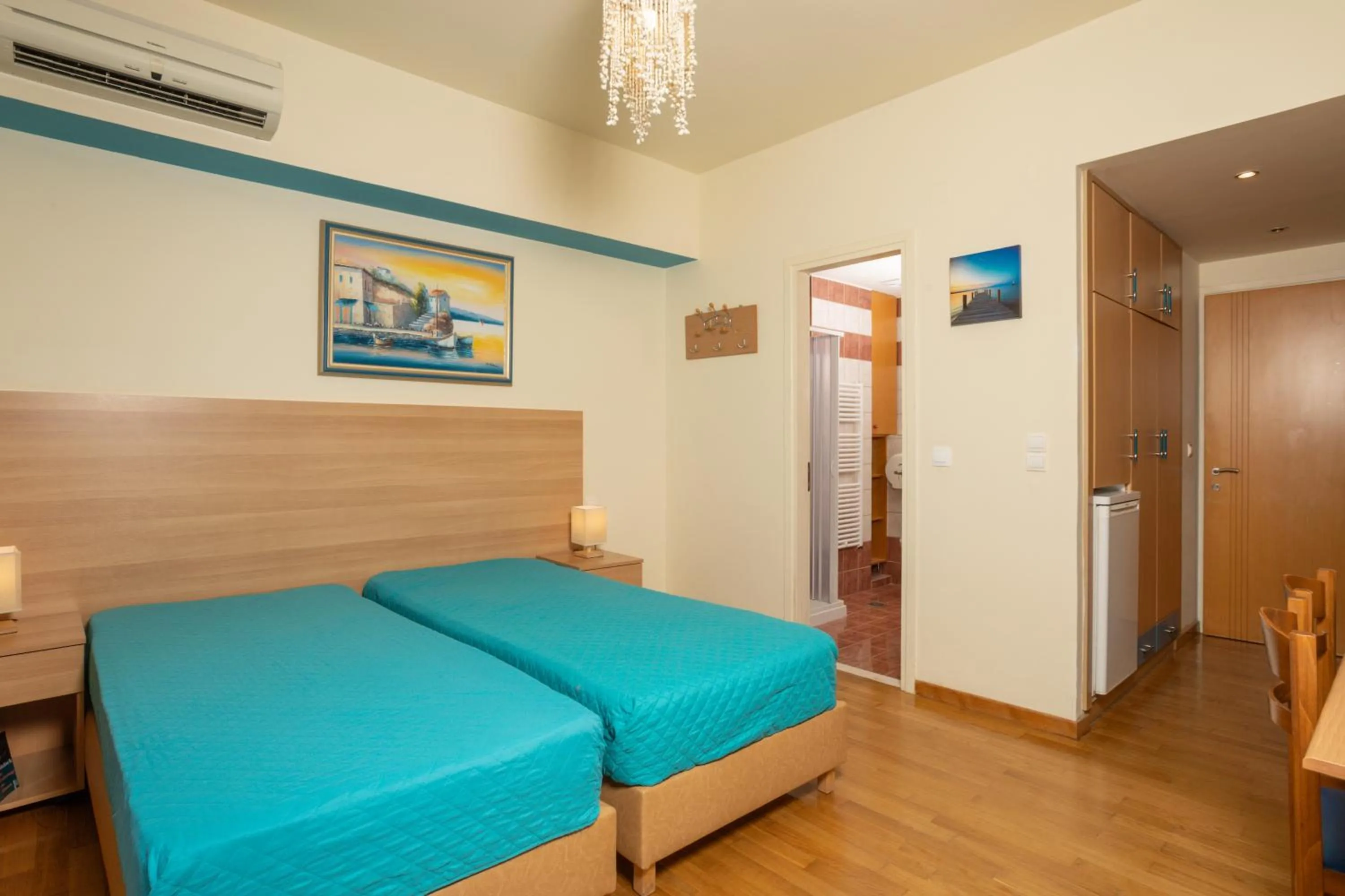 Bed in Panoramic Sea View