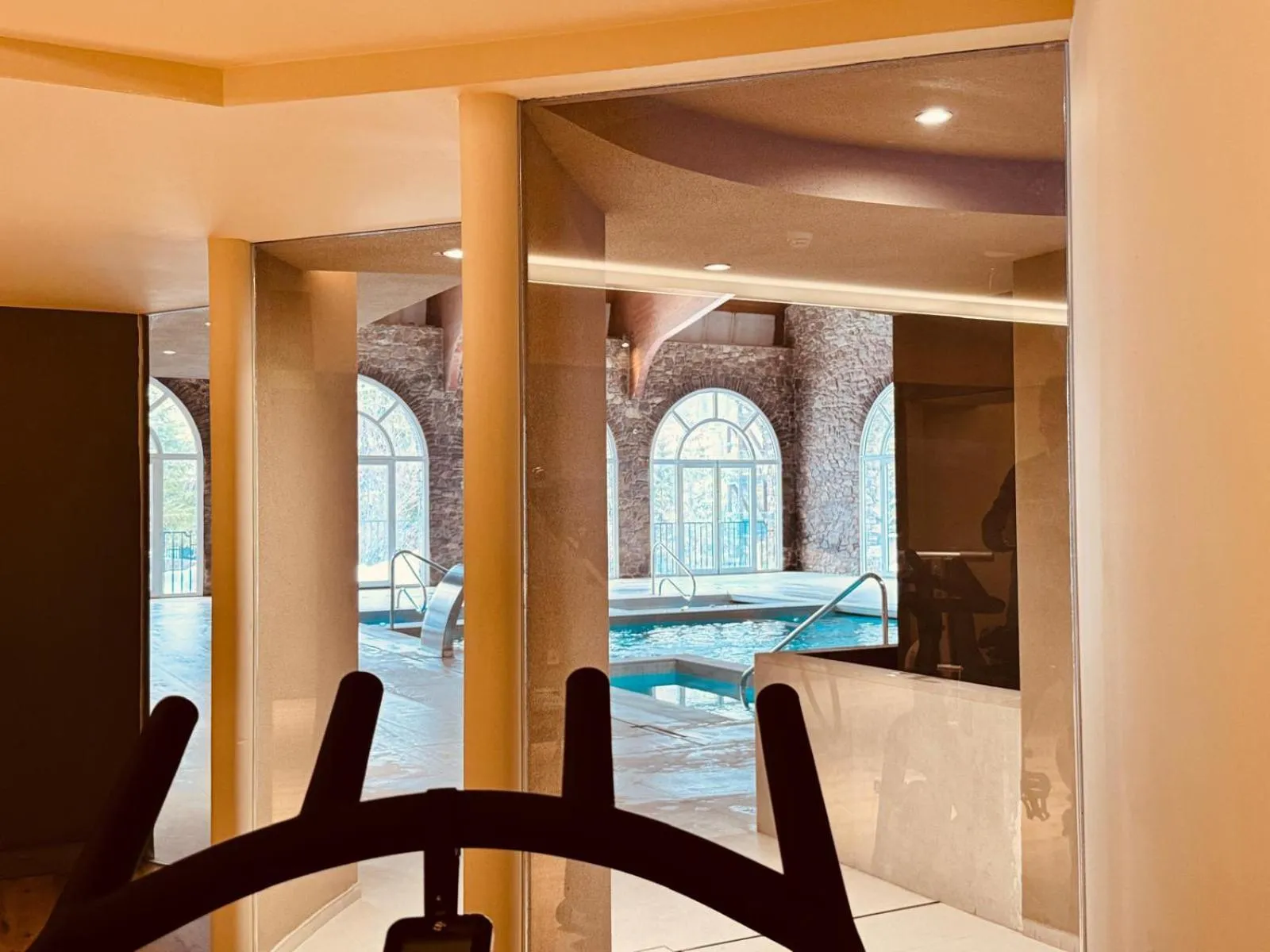 Fitness centre/facilities in Hotel & SPA Llop Gris