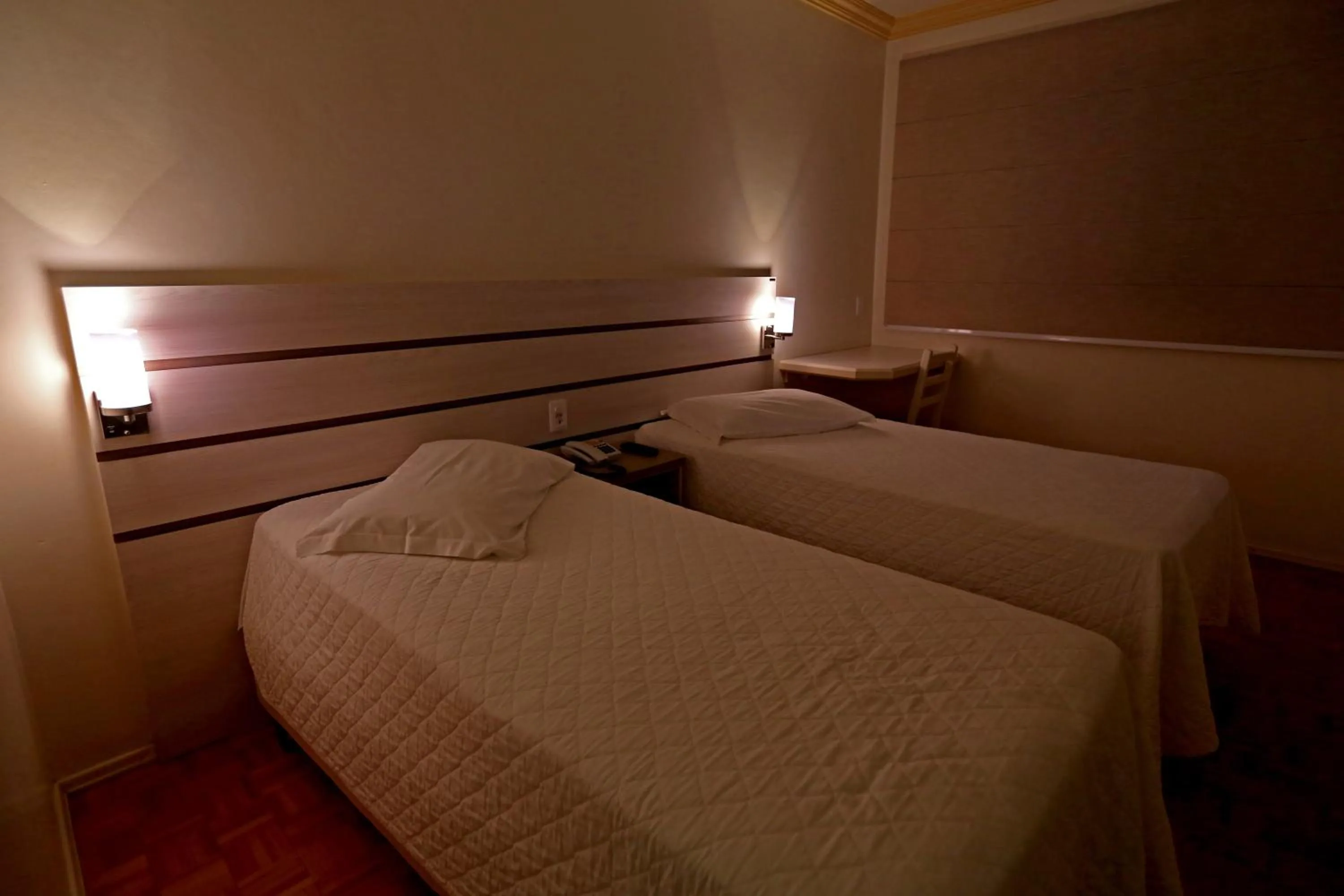 Bed in Tri Hotel Xanxerê