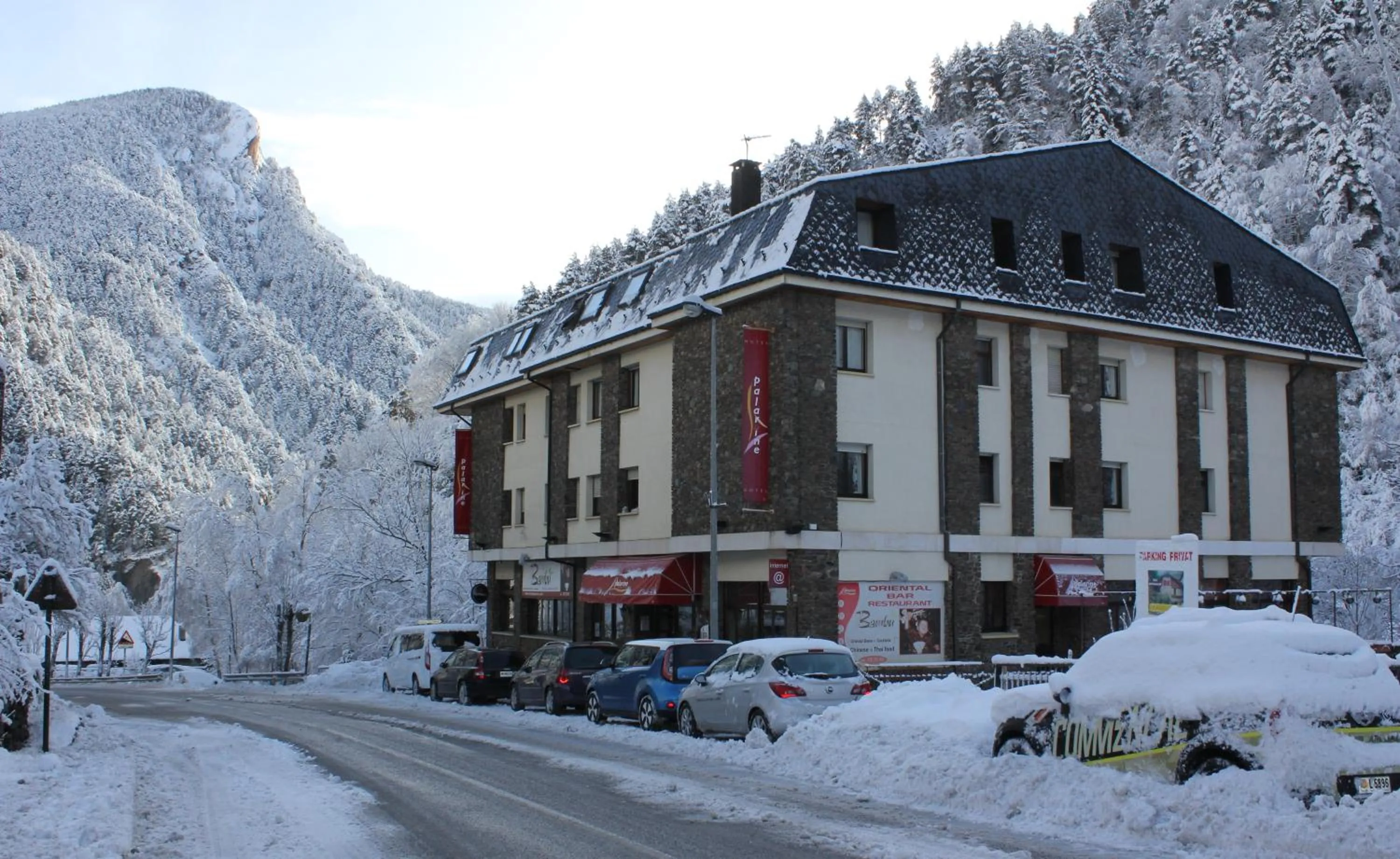 Property building in Hotel Palarine