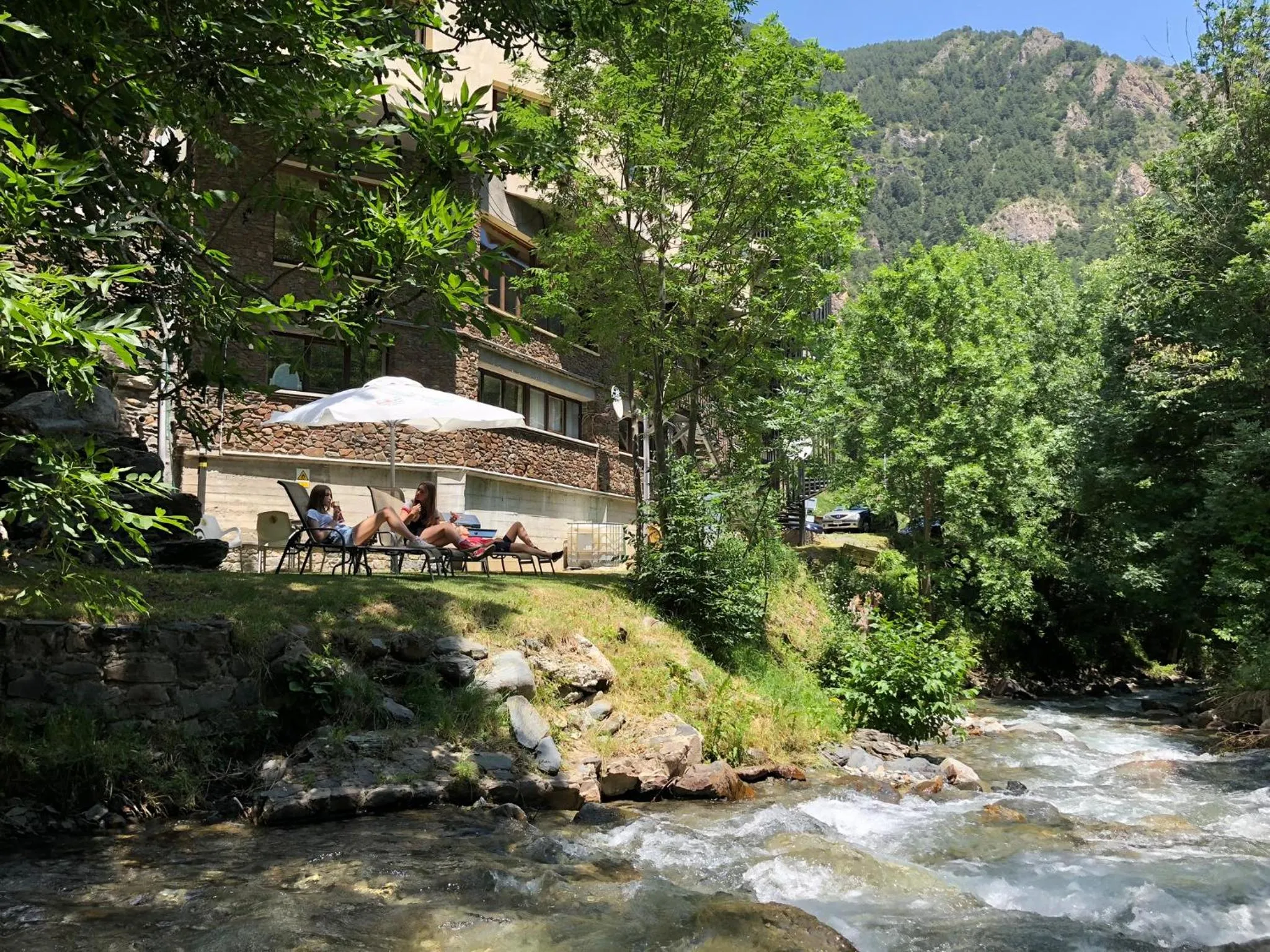 Garden in Hotel Palarine