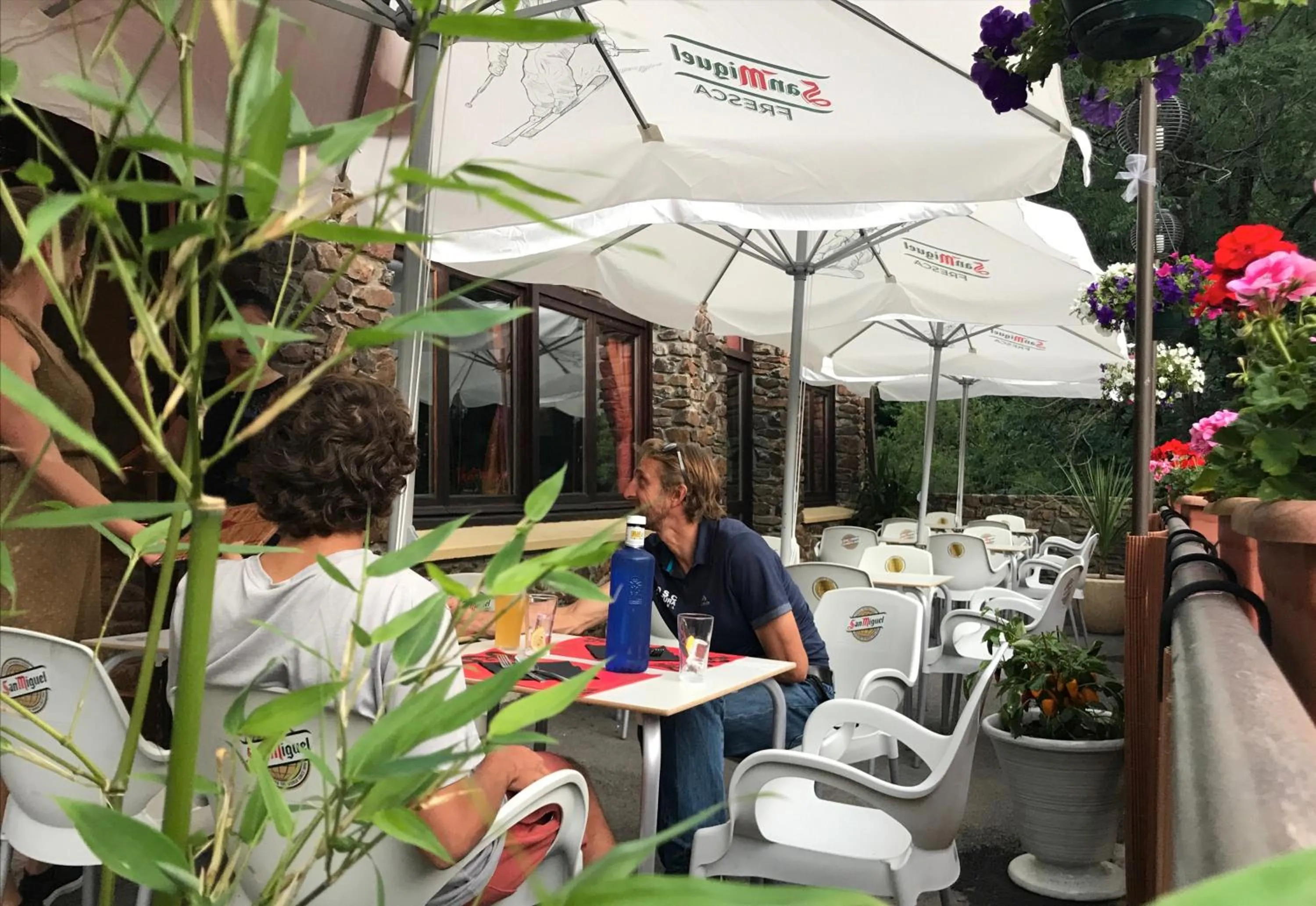 Patio in Hotel Palarine