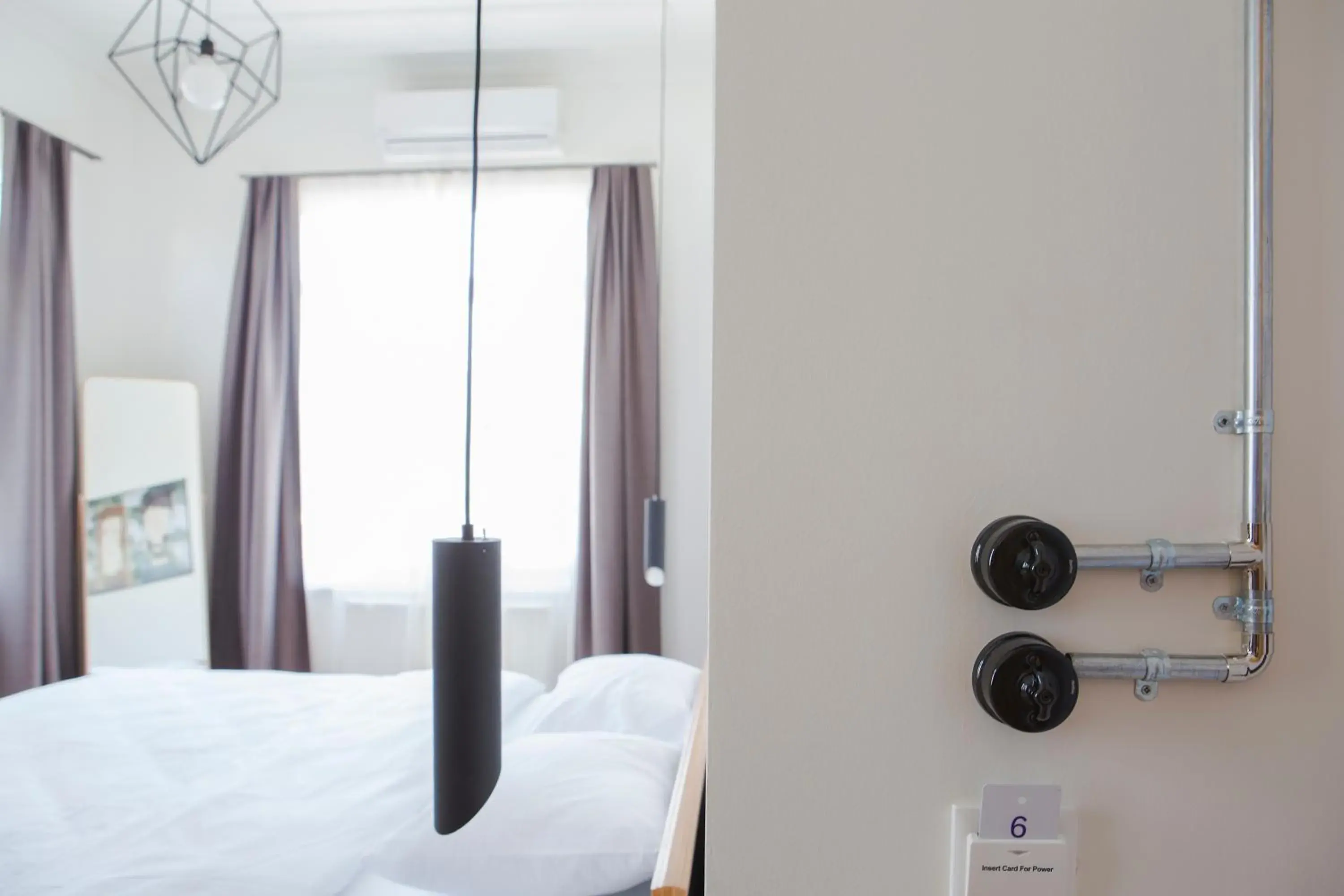 Decorative detail, Bed in Serguzest Otel Decorative detail, Bed in Serguzest Otel