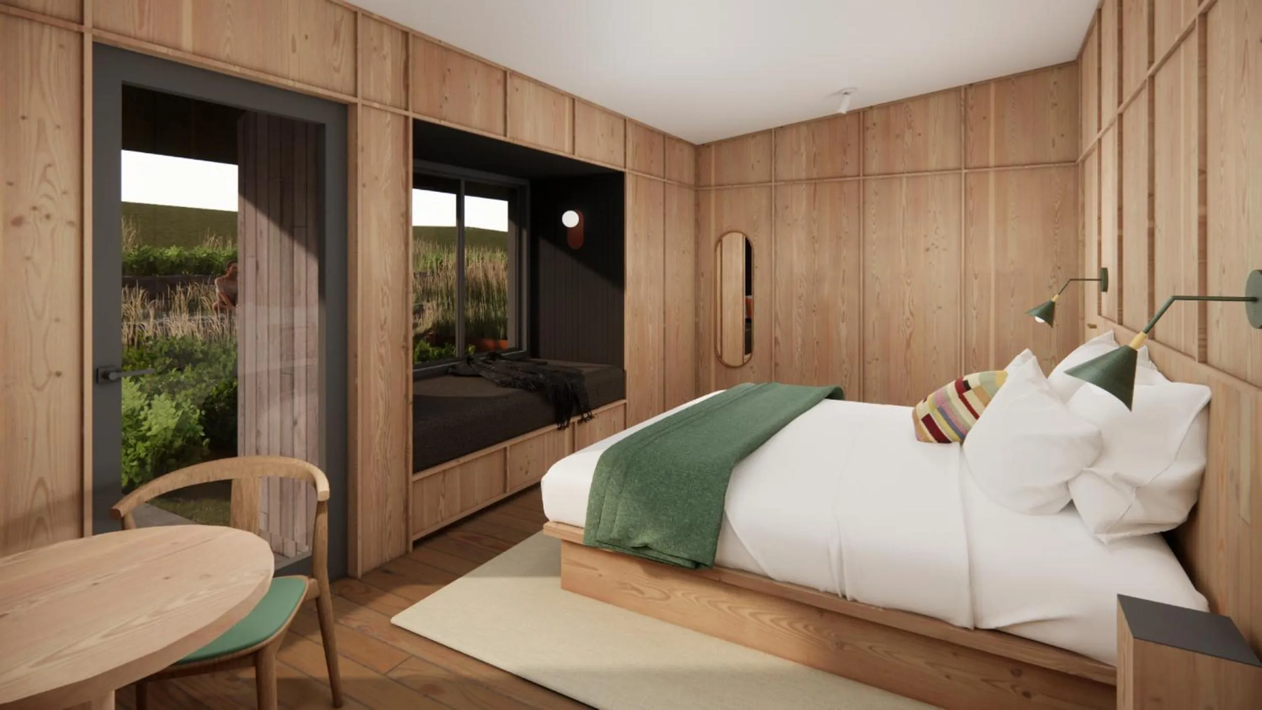 Bed in Beatnik Hotel