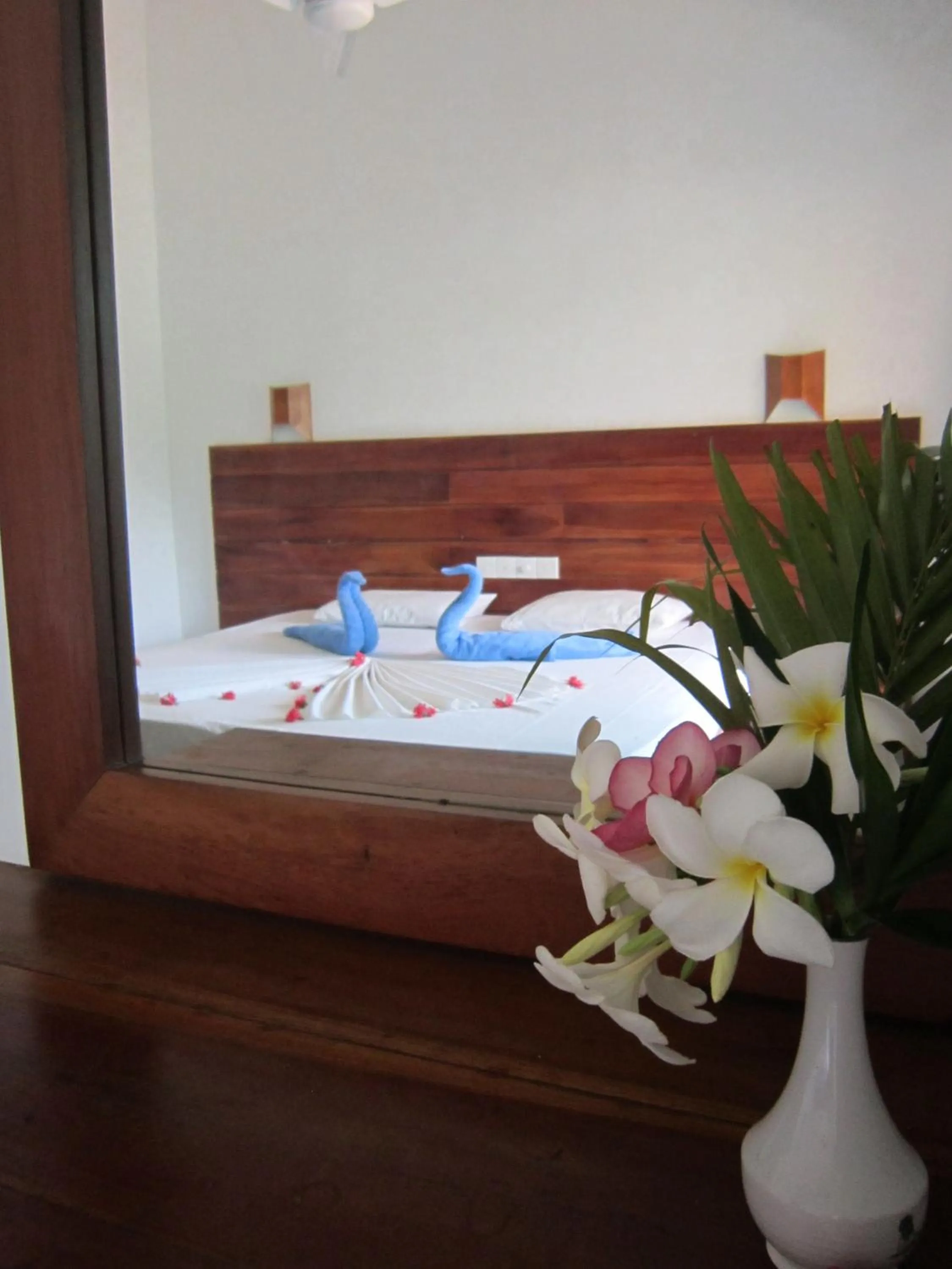 Decorative detail, Bed in Janus Paradise Rest