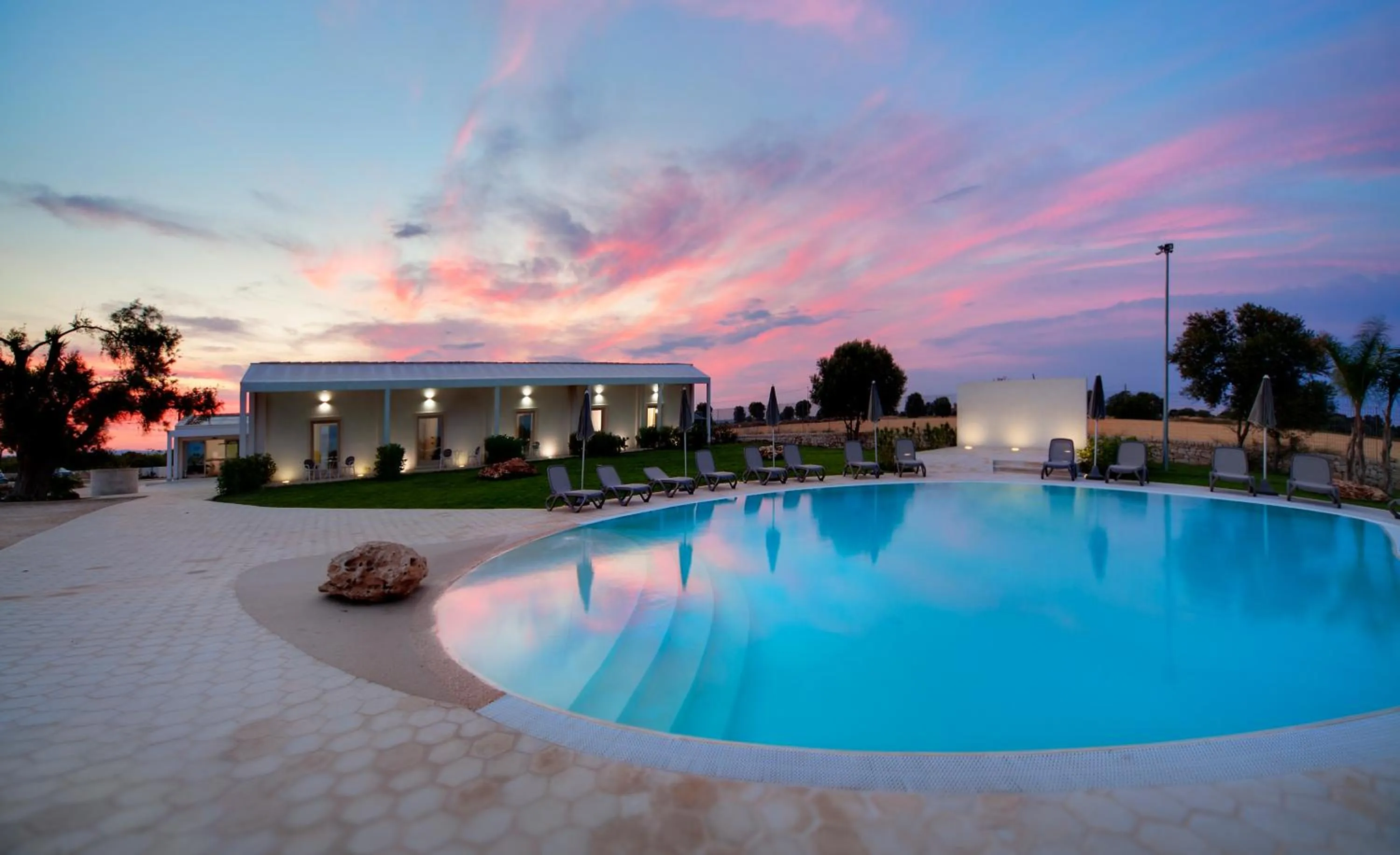 Swimming pool in Addauro Resort