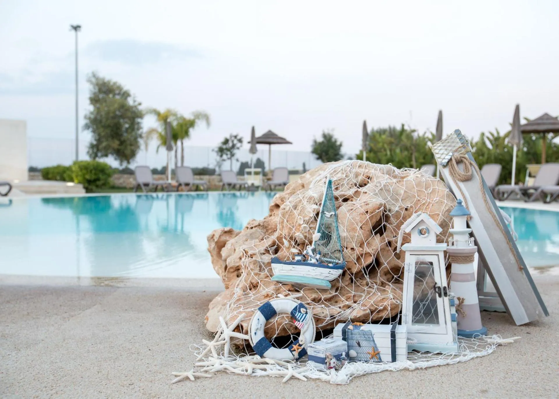 Swimming pool in Addauro Resort