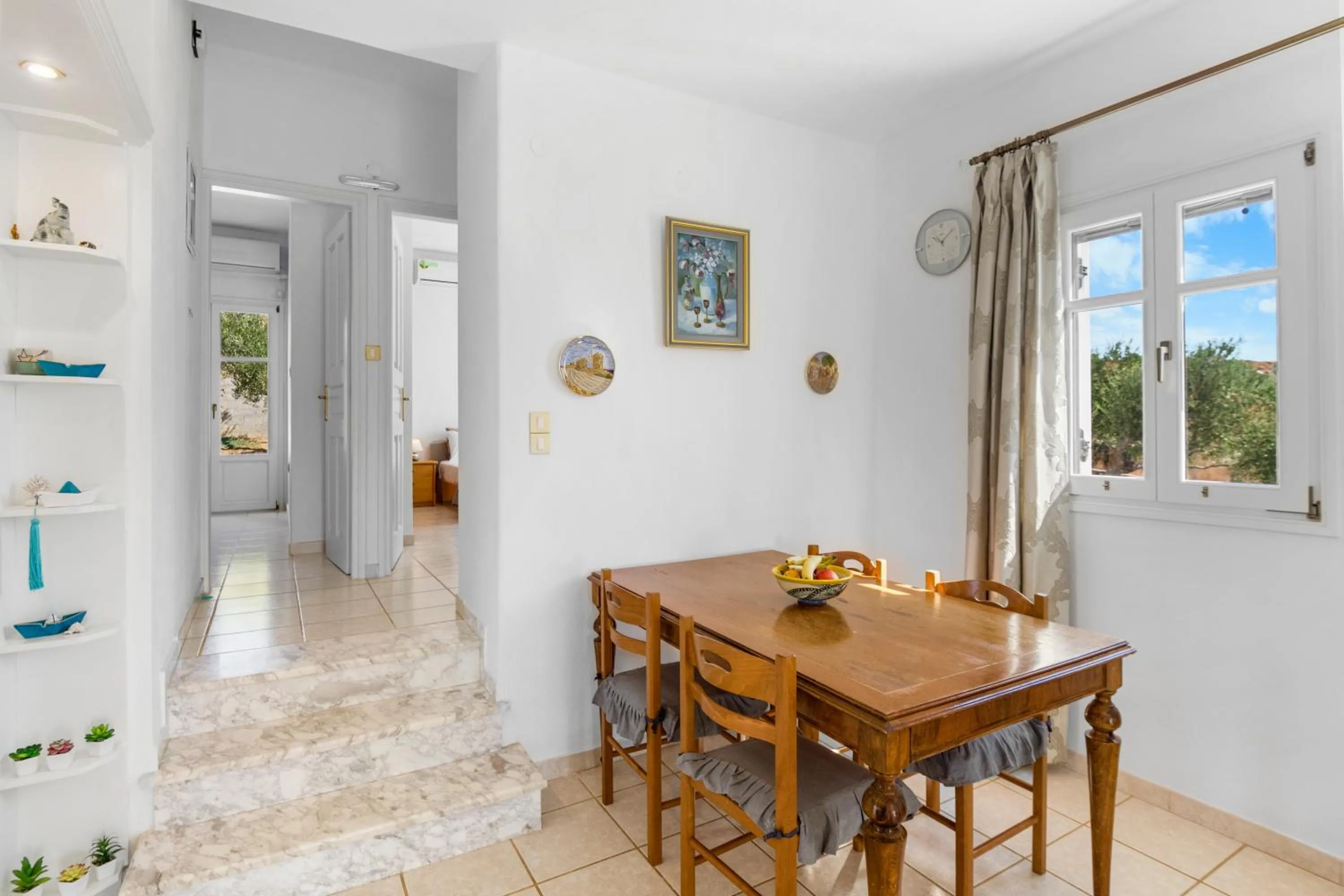 Dining area in Anthoula's Sea View Apartment