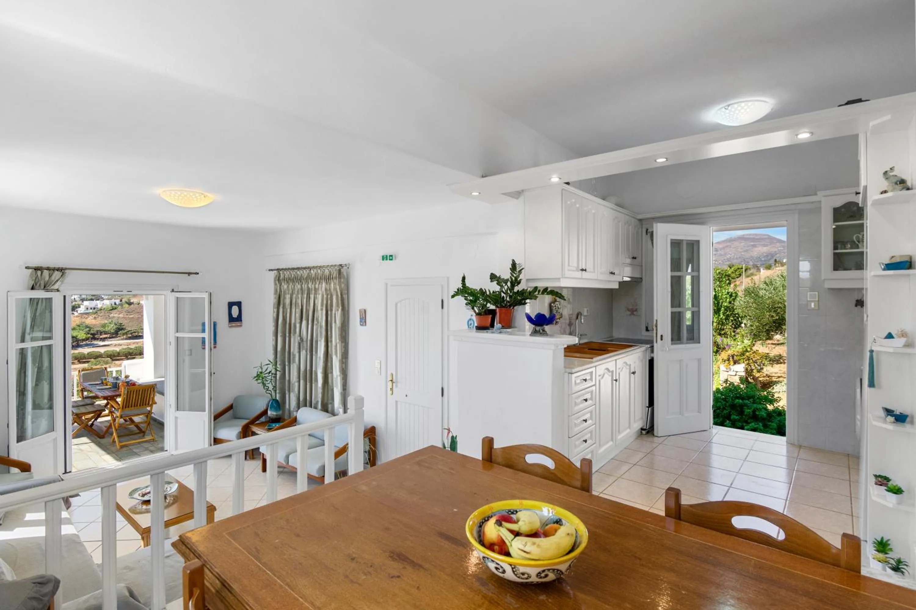 Dining area in Anthoula's Sea View Apartment