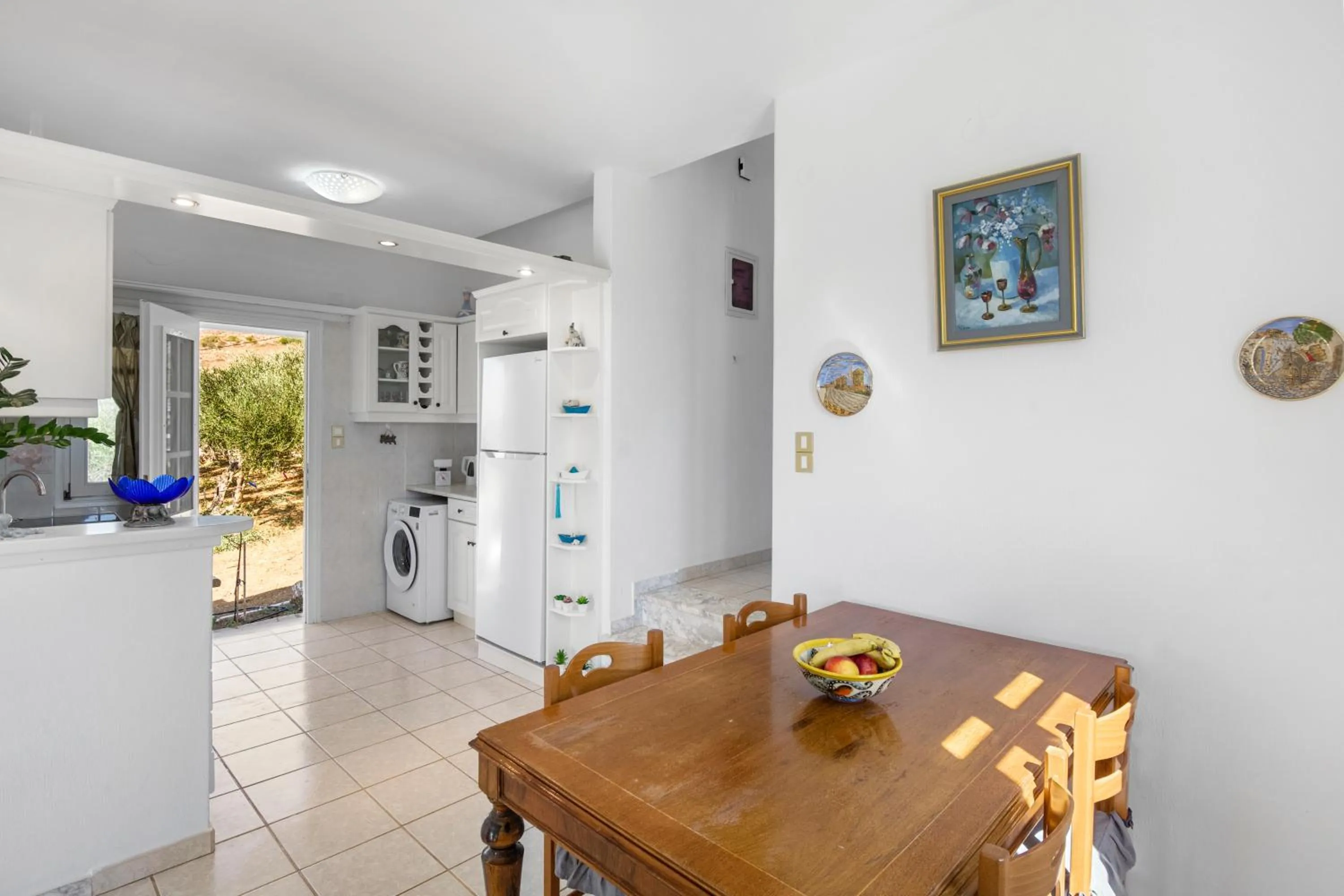 Dining area in Anthoula's Sea View Apartment