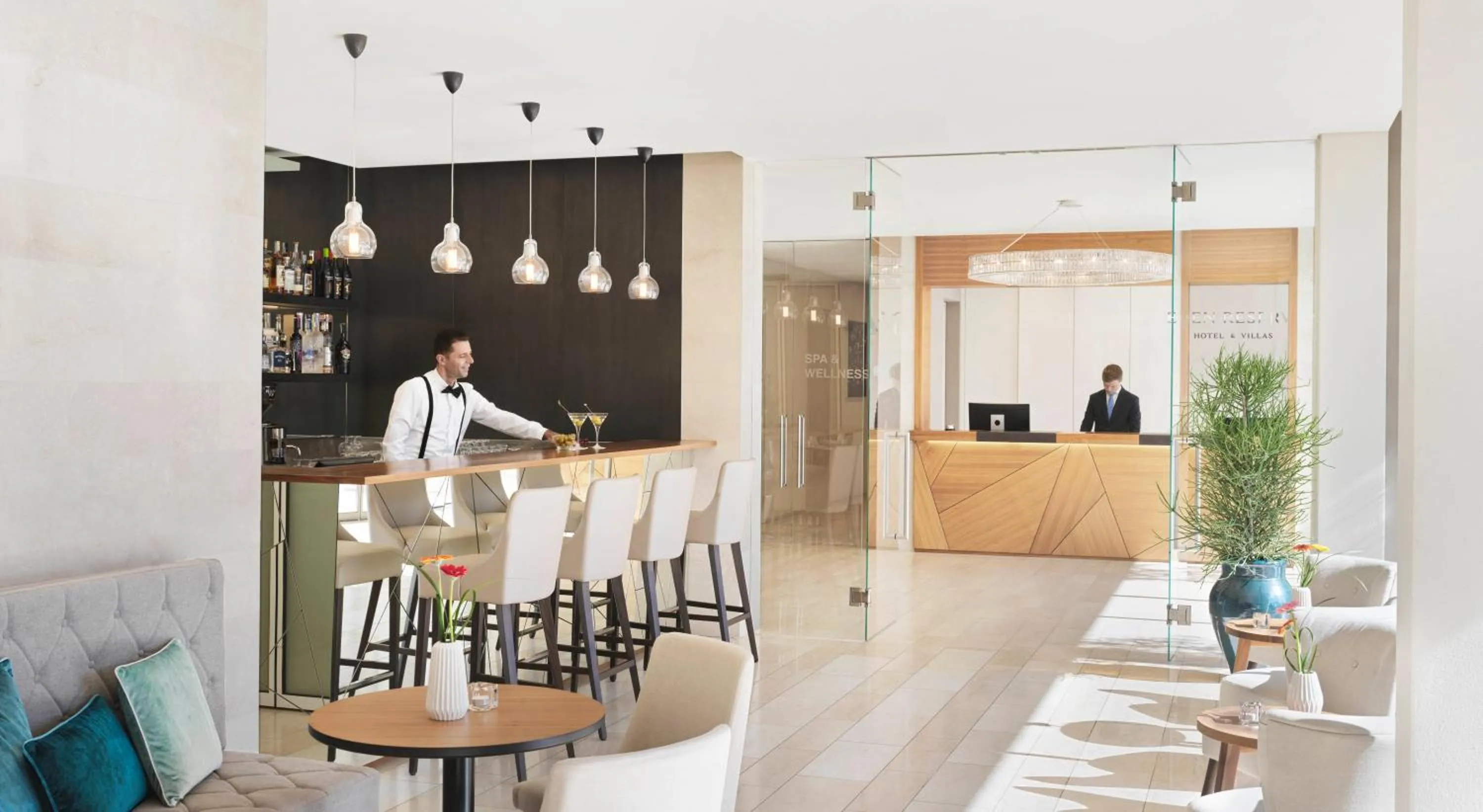 Lobby or reception in Eden Reserve Hotel