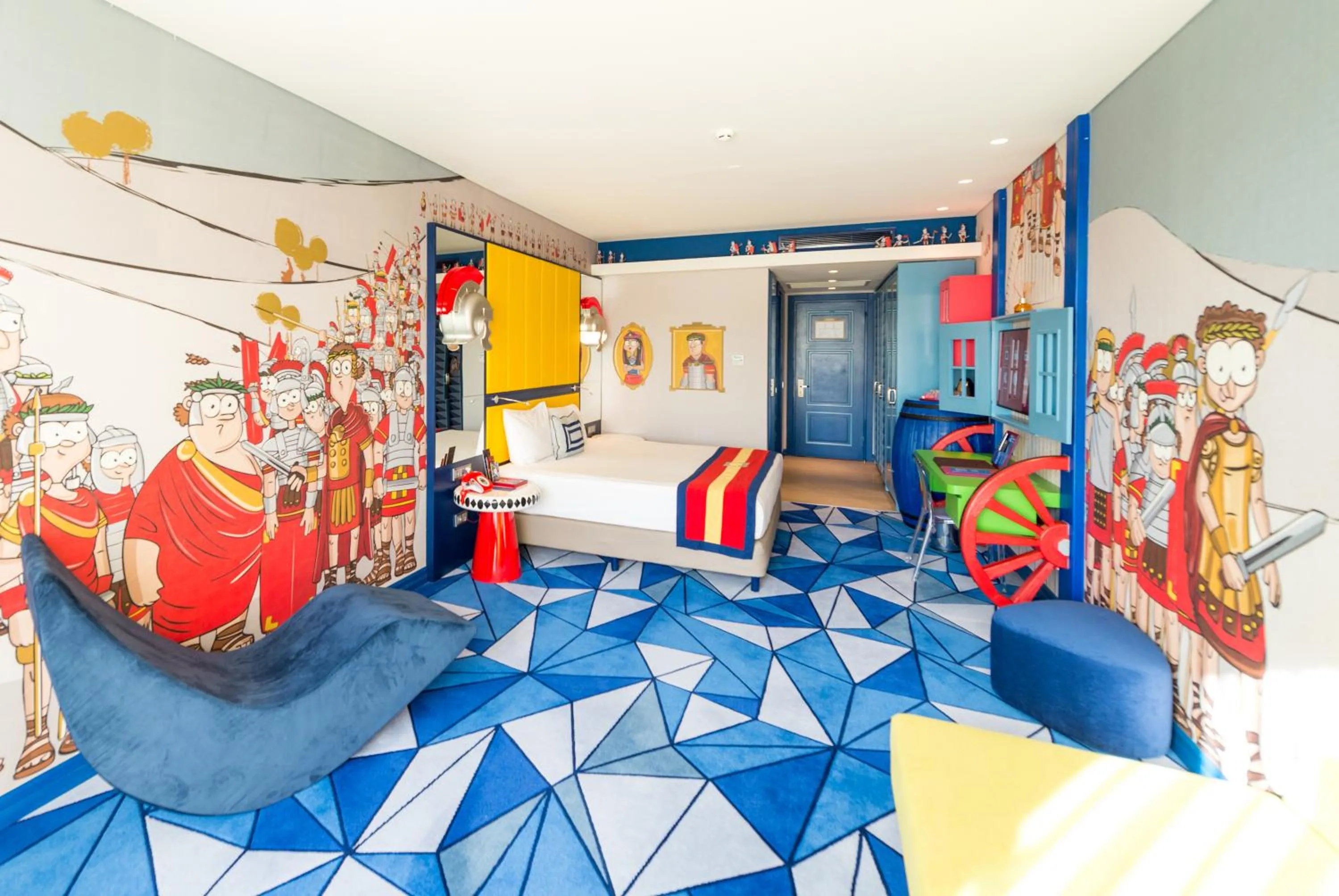 Bedroom, Bed in The Land Of Legends Kingdom Hotel - All-in Concept