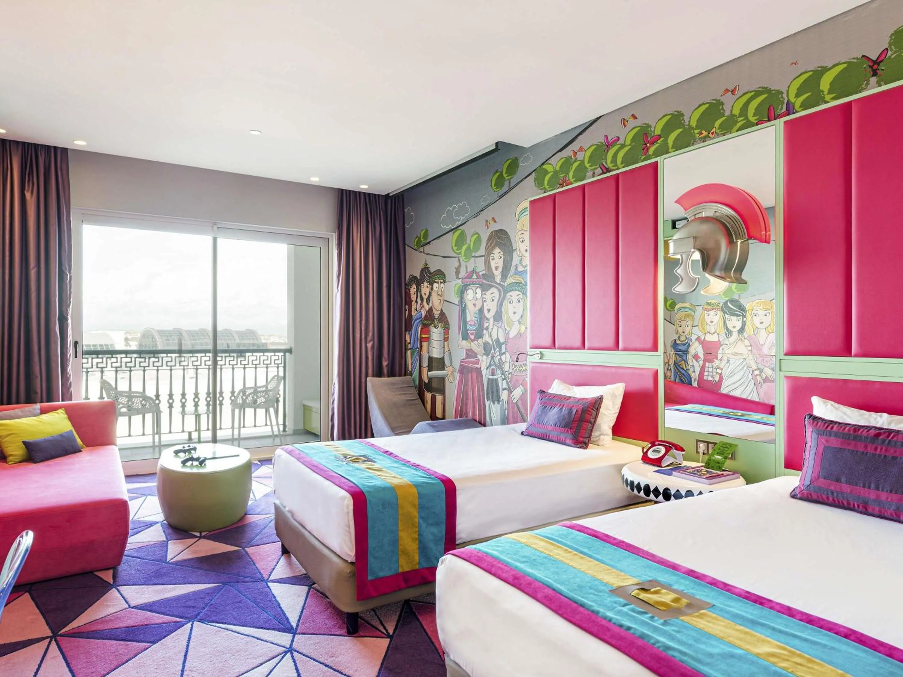 Bedroom, Bed in The Land Of Legends Kingdom Hotel - All-in Concept