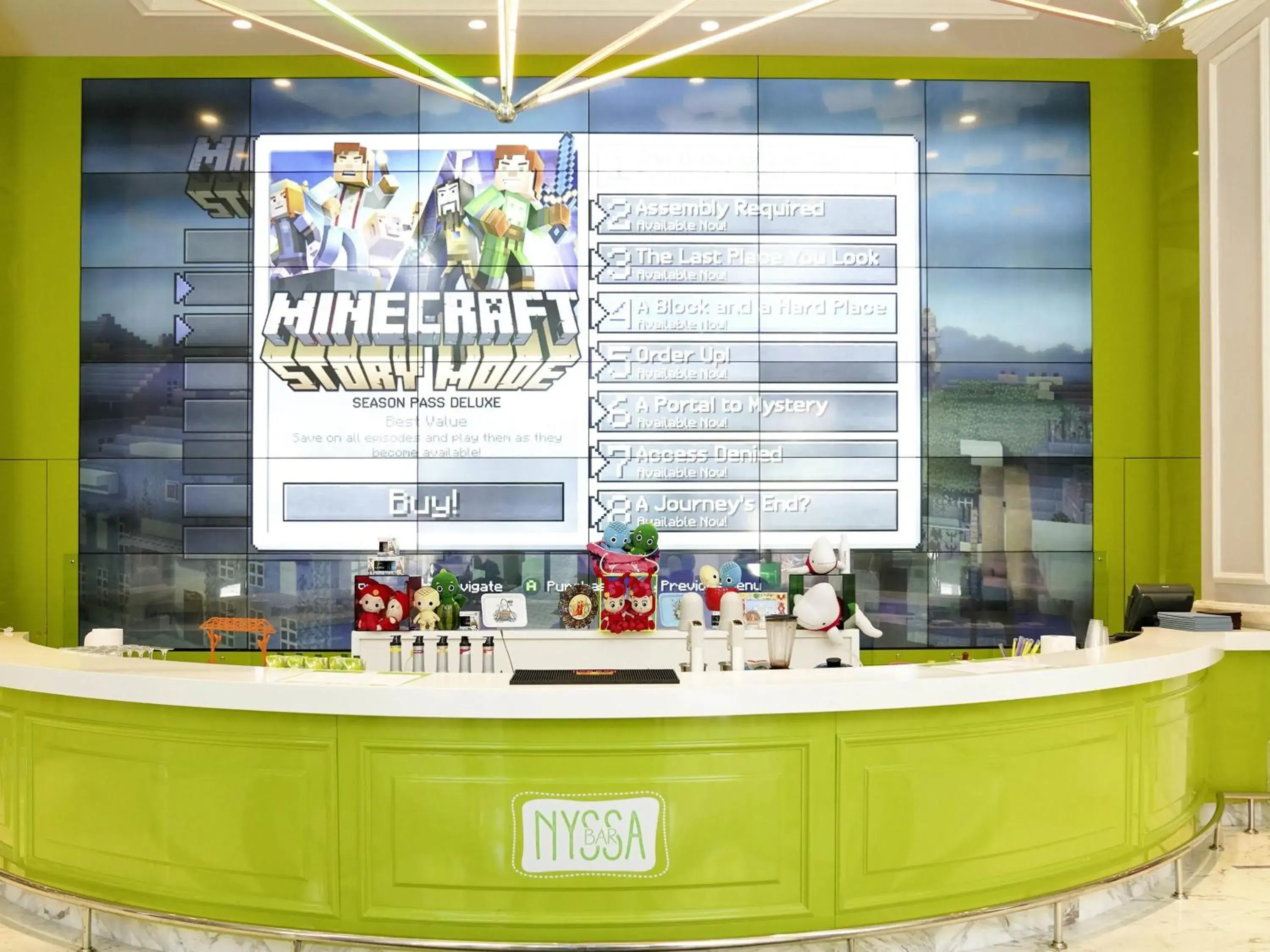 Lounge or bar in The Land Of Legends Kingdom Hotel - All-in Concept Lounge or bar in The Land Of Legends Kingdom Hotel - All-in Concept