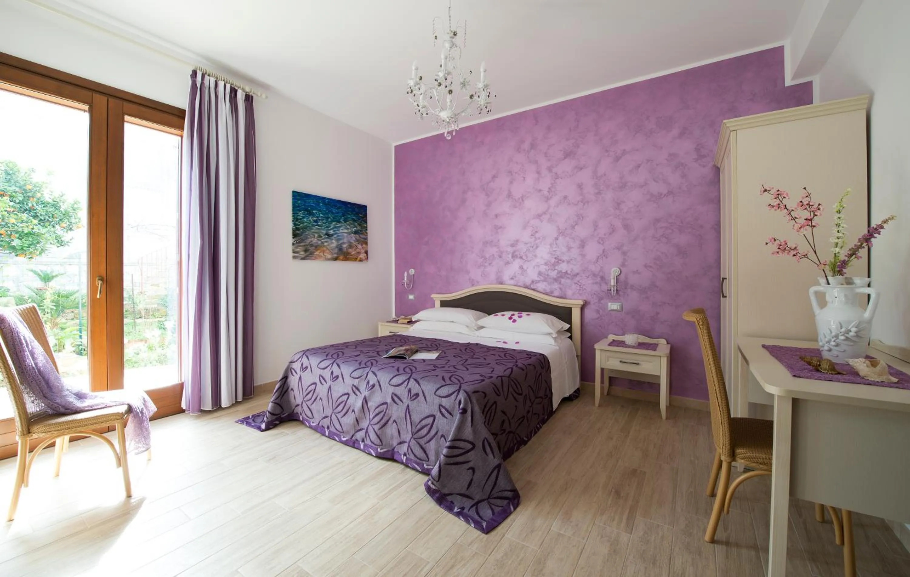 Bed in I Segreti di Antonina