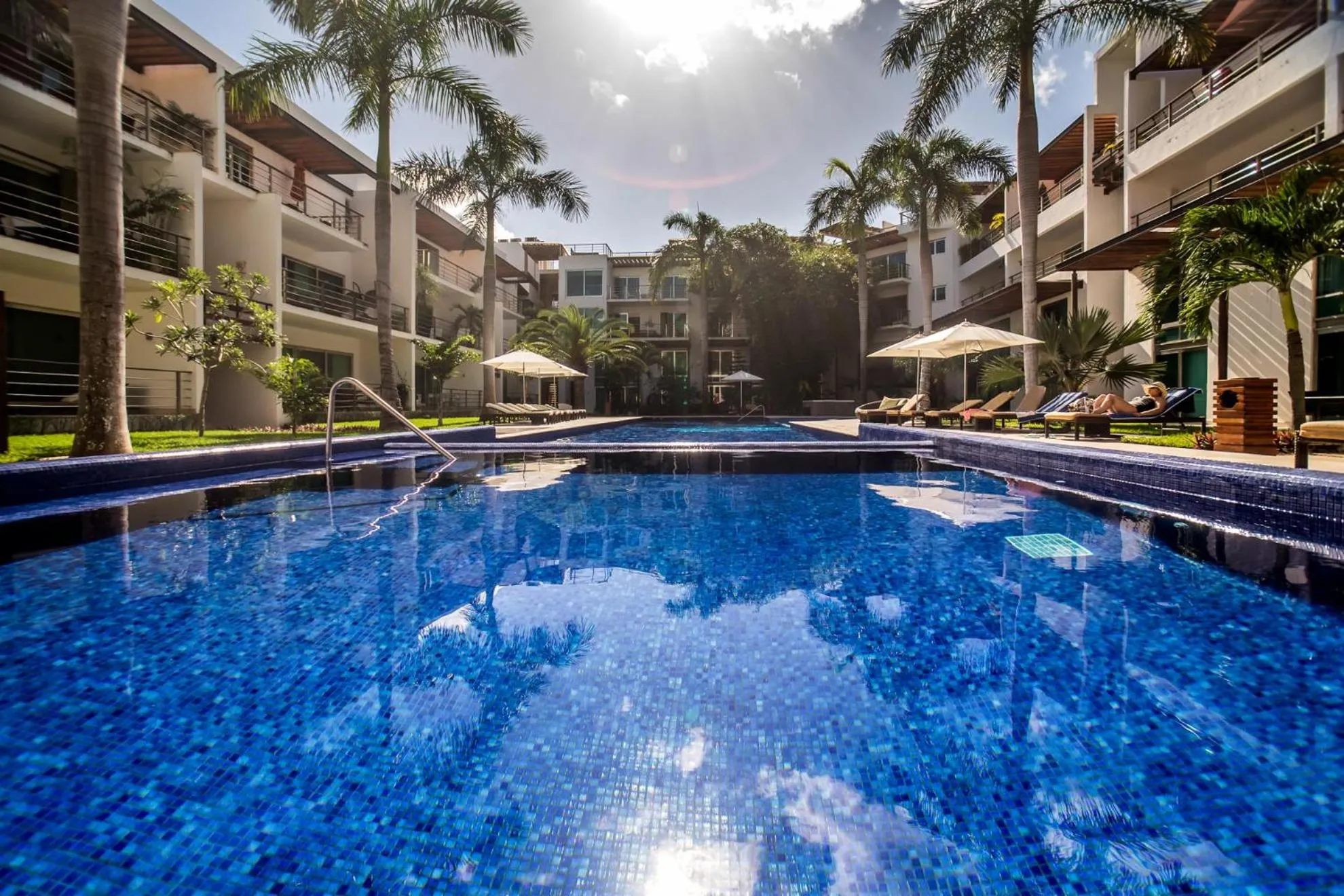 Property building in Luxurious & Central Condo In Playa Steps From The Beach