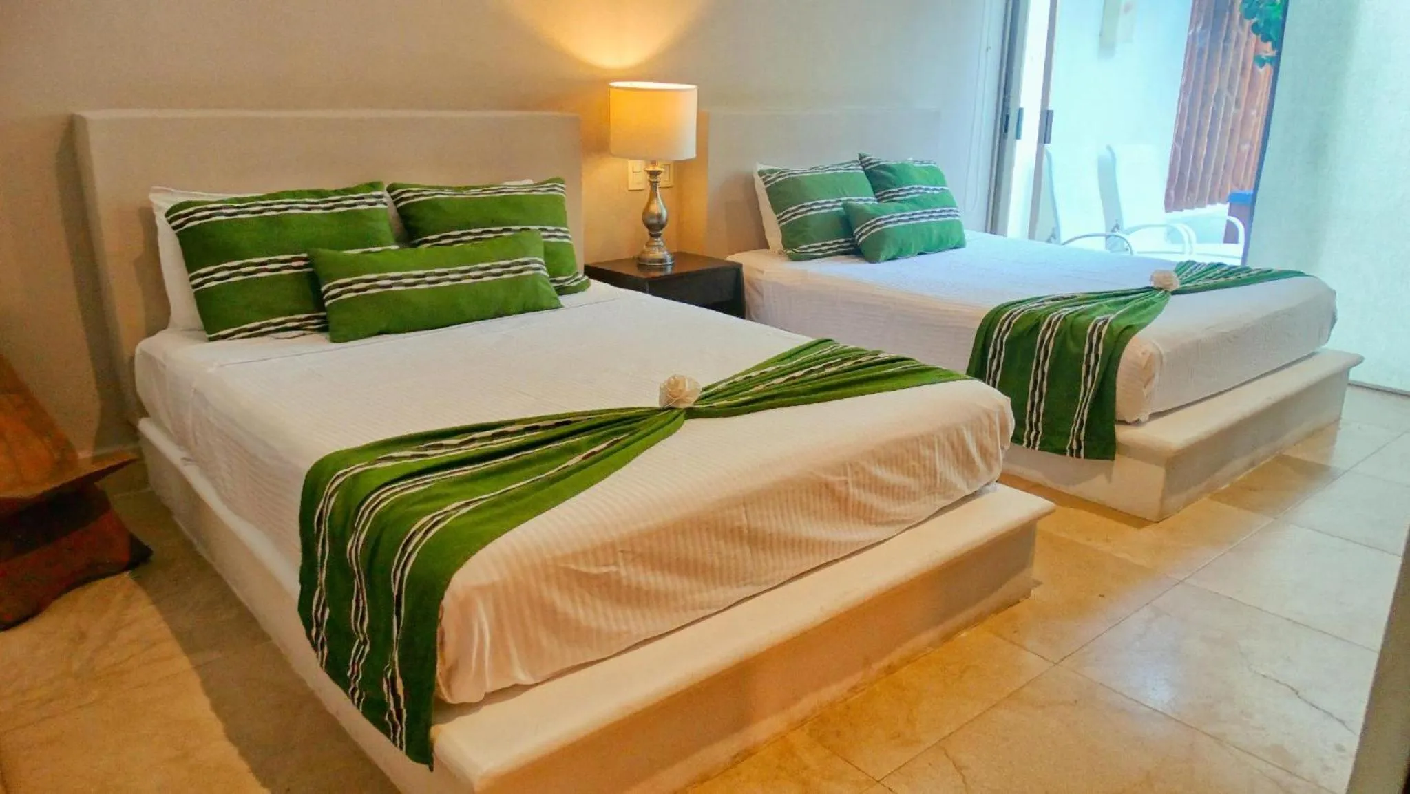 Bed in Luxurious & Central Condo In Playa Steps From The Beach