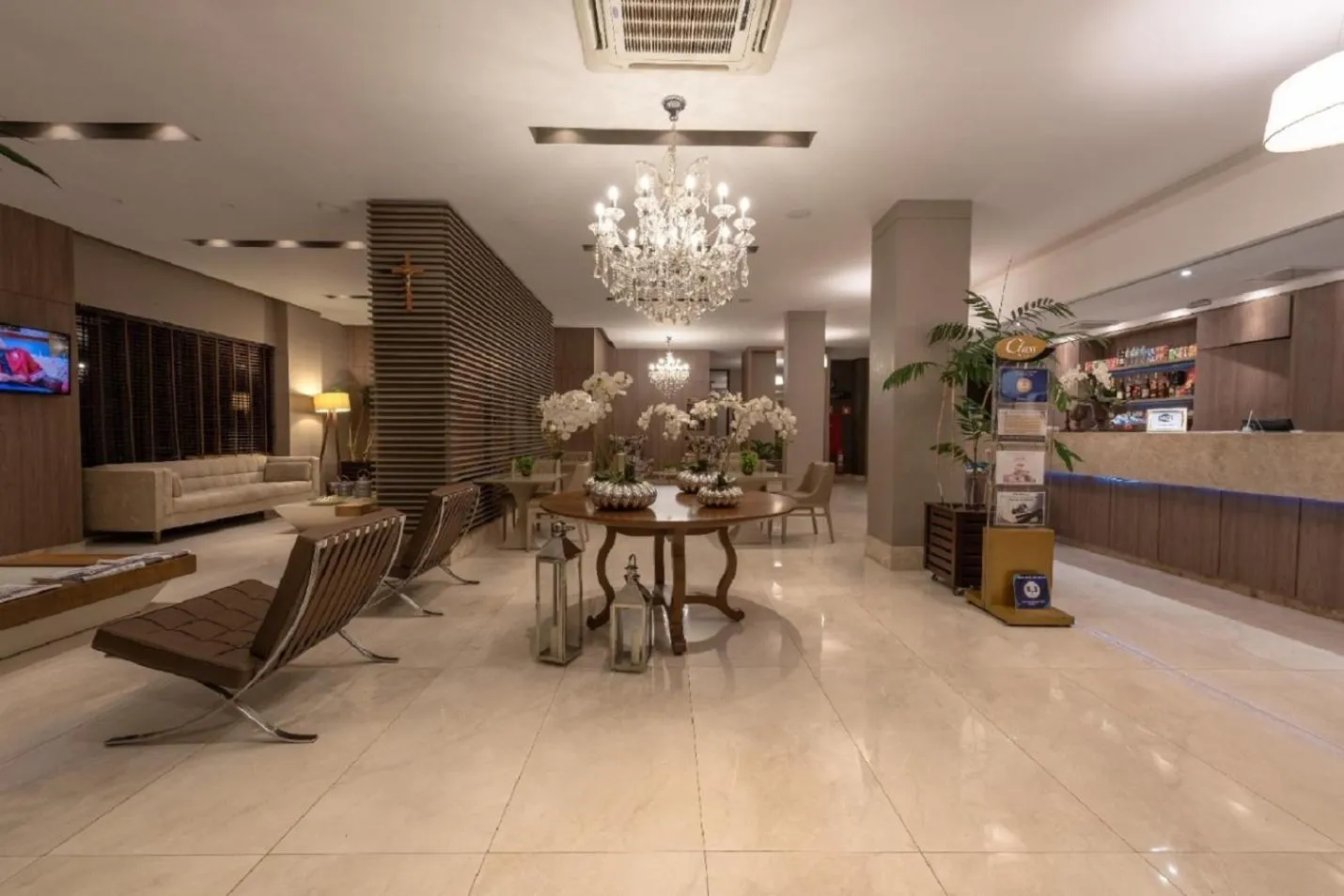 Lobby or reception in Class Hotel Rio Claro