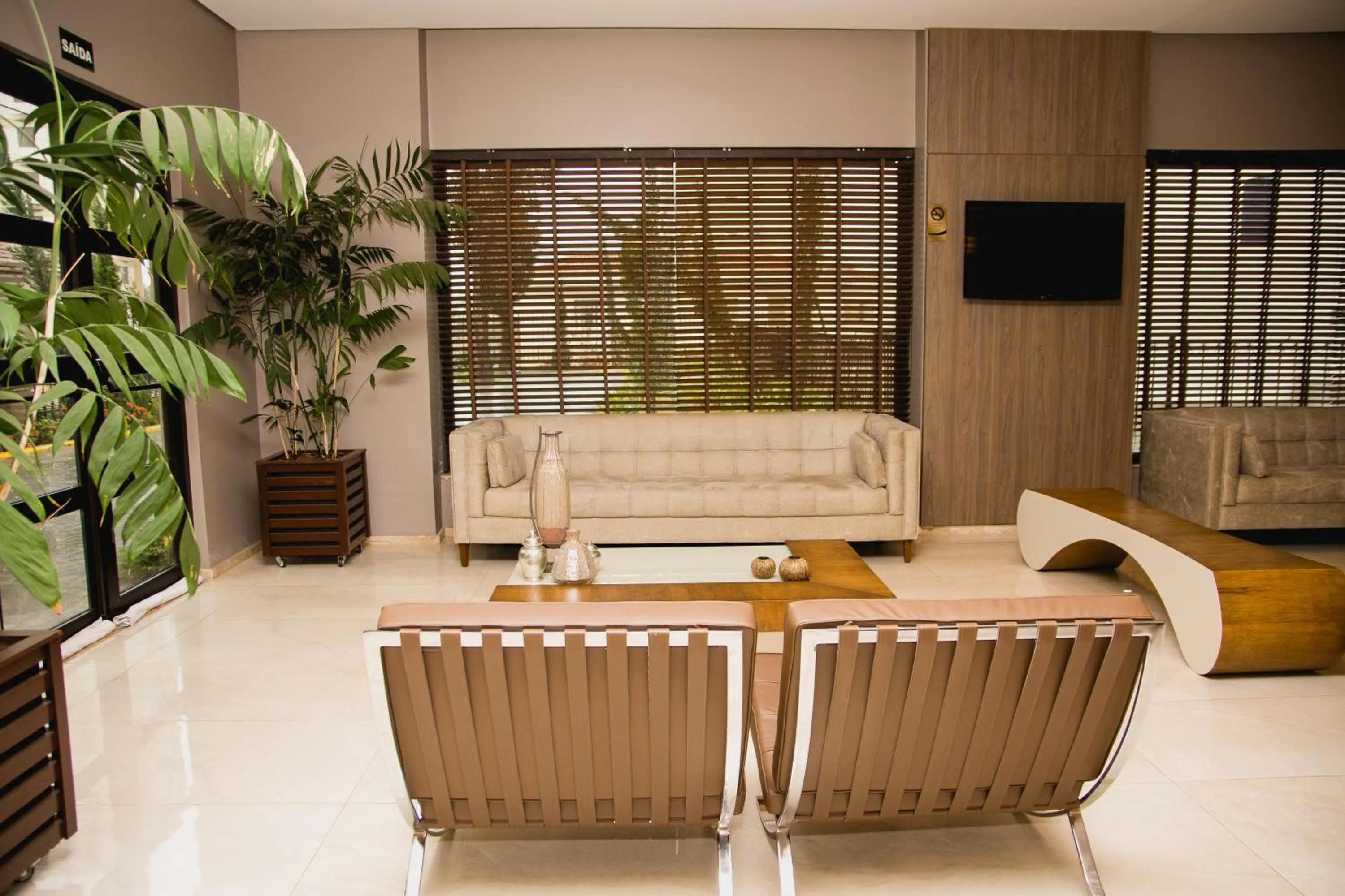 Seating area in Class Hotel Rio Claro