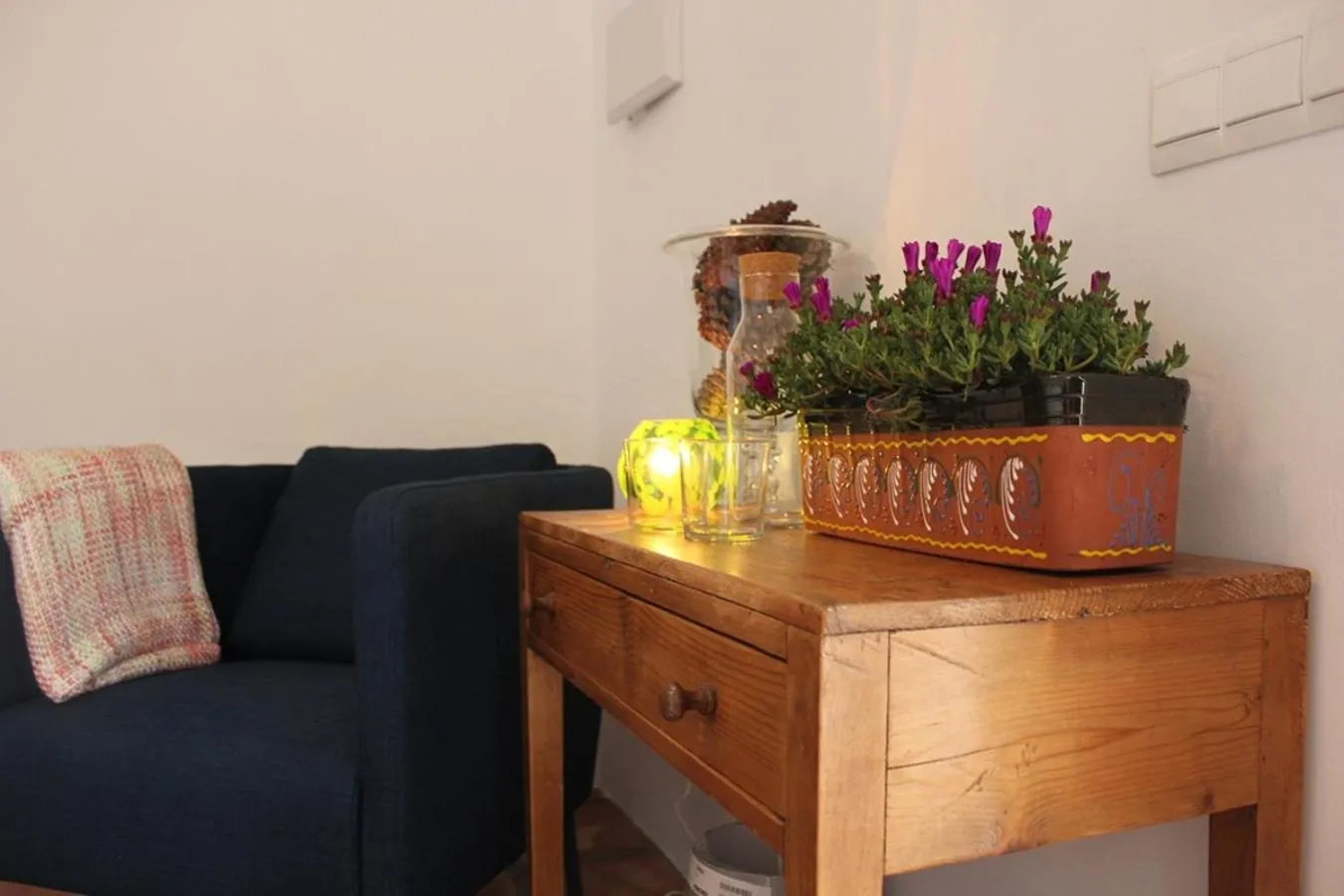 Seating area in El Nispero Dulce
