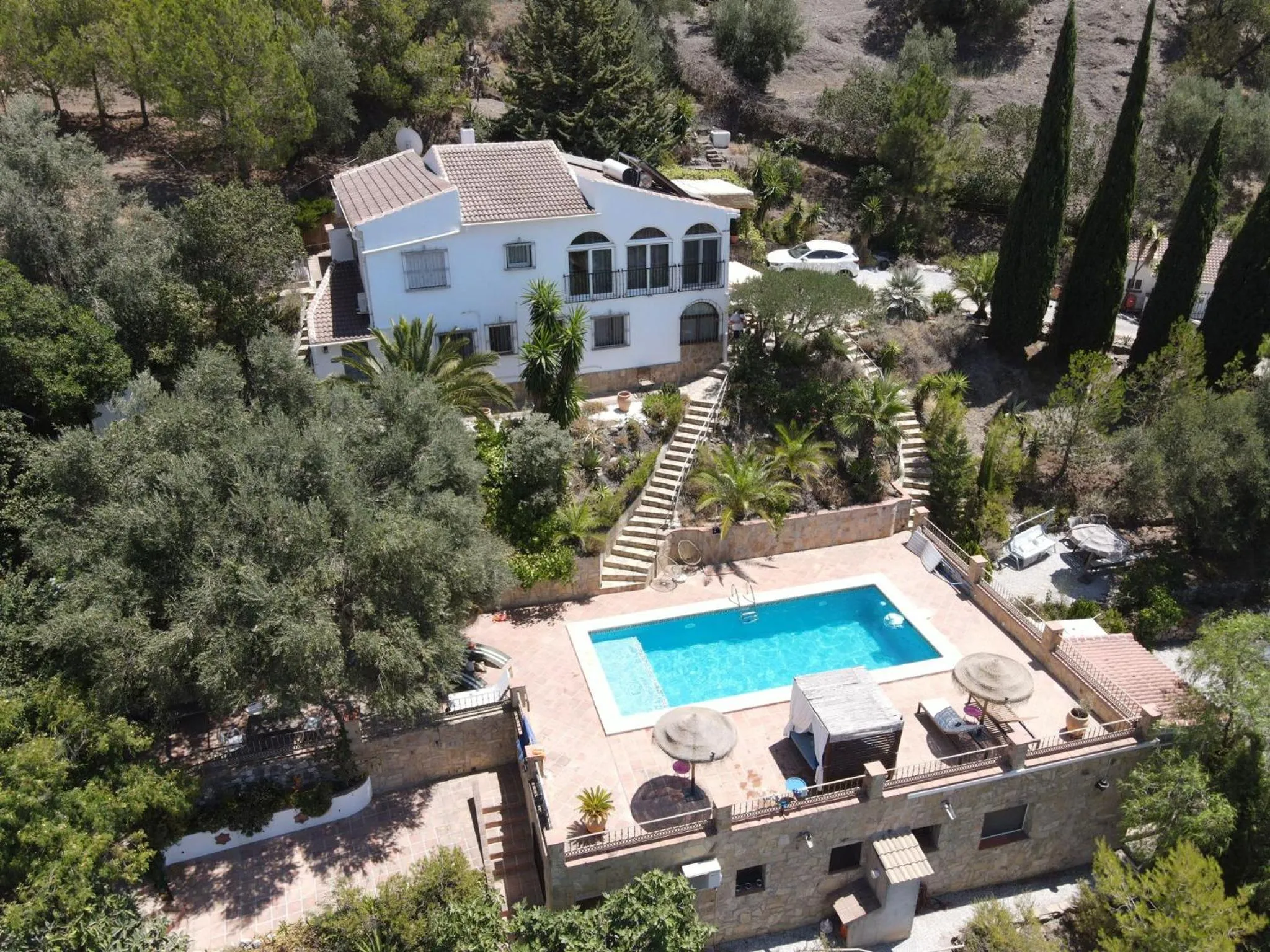 Bird's eye view in El Nispero Dulce