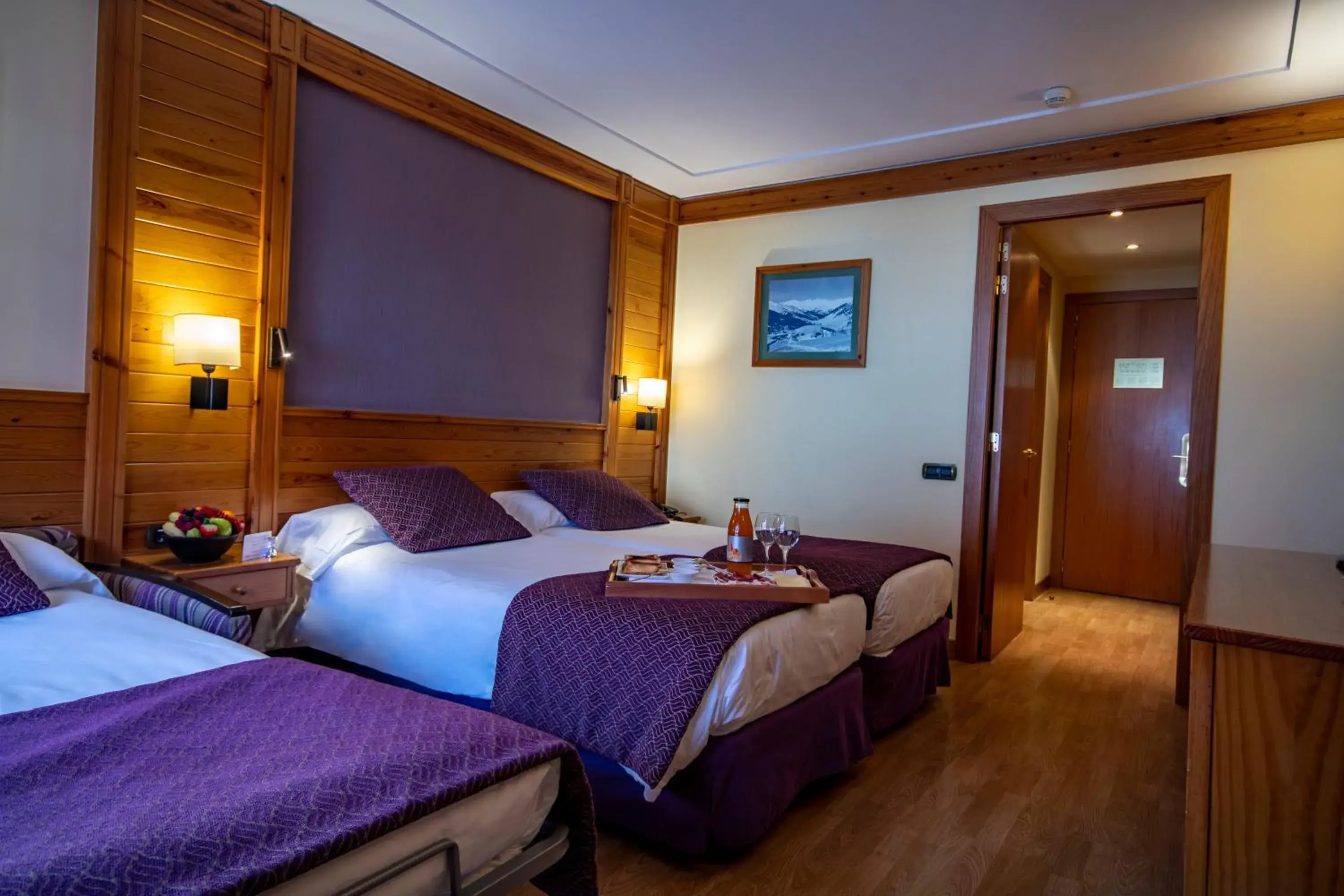 Bed in Hotel Nordic Bed in Hotel Nordic