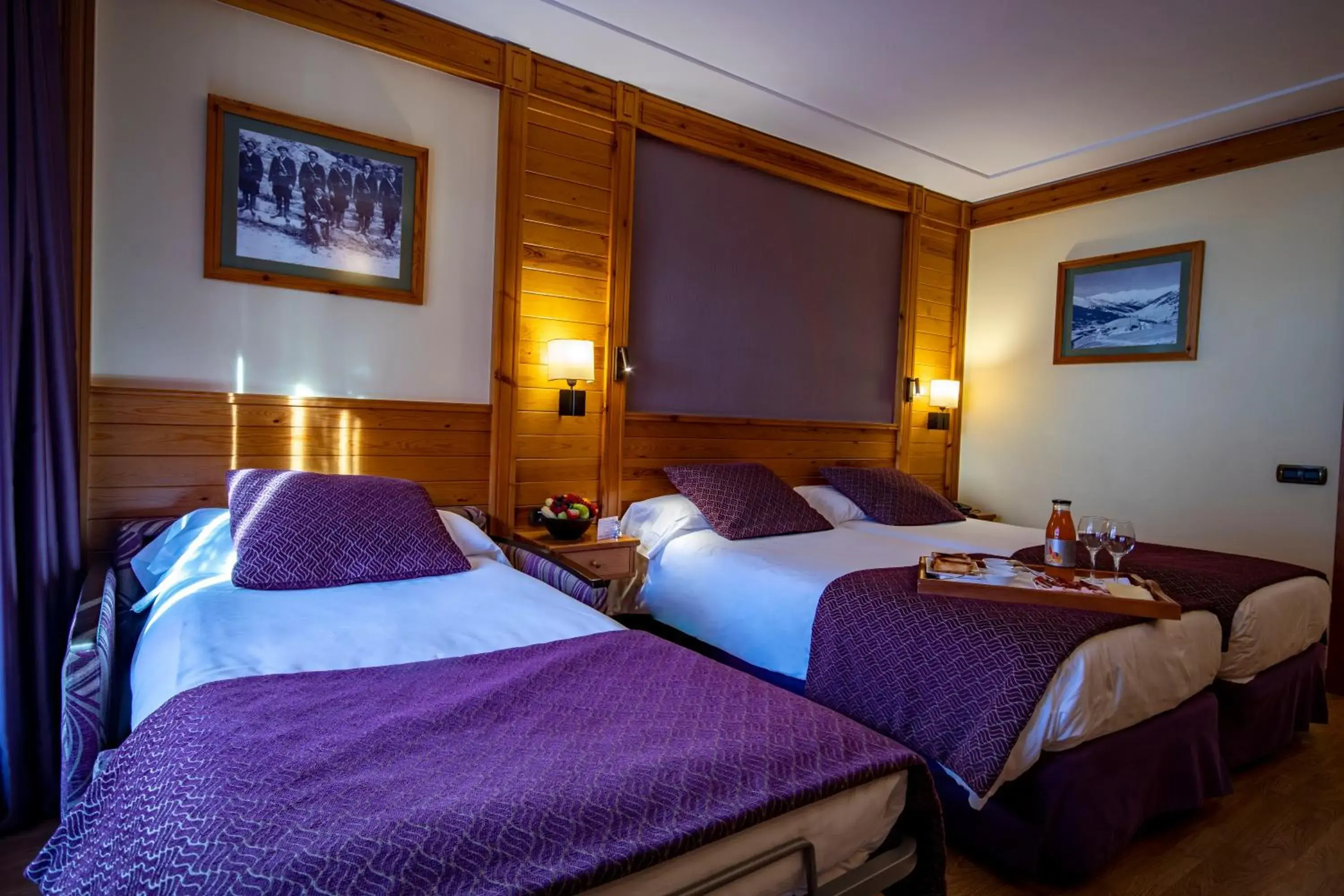 Bed in Hotel Nordic Bed in Hotel Nordic