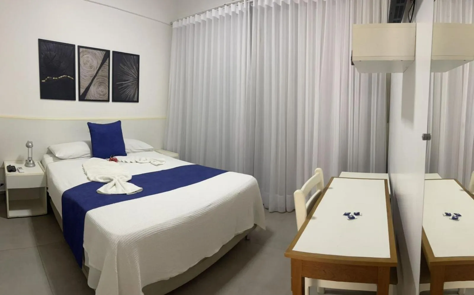 Bed in Grande Lago Hotel Gastronomia Bar