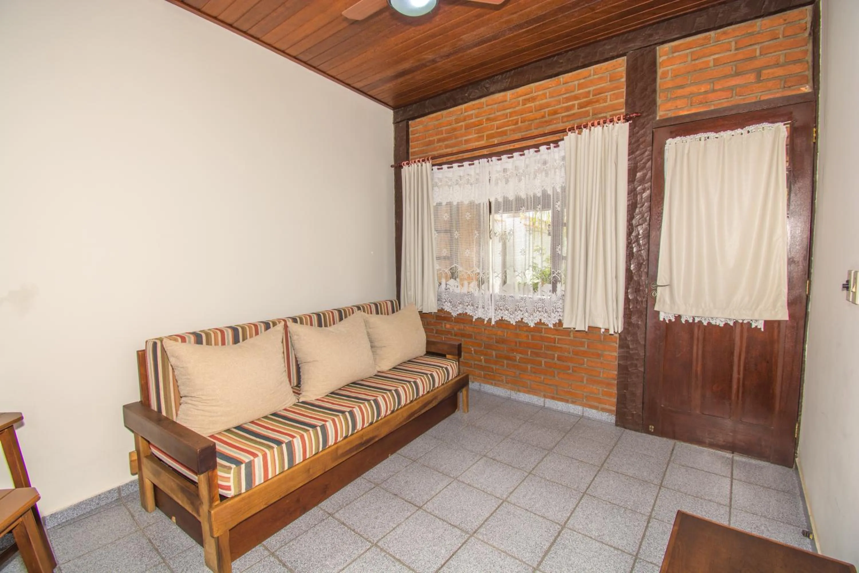 Living room in Pousada Casuarina Geribá