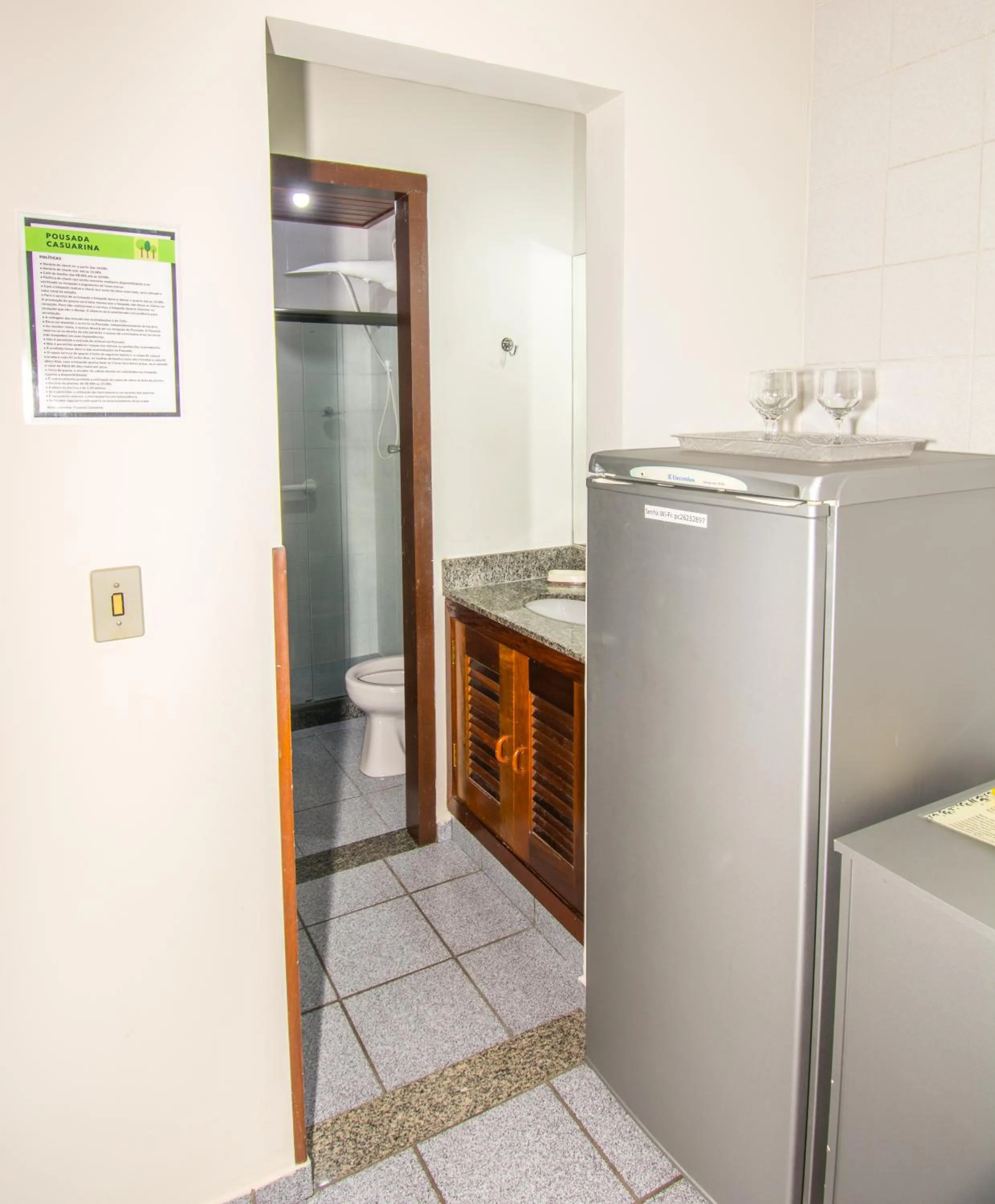 Kitchen or kitchenette in Pousada Casuarina Geribá