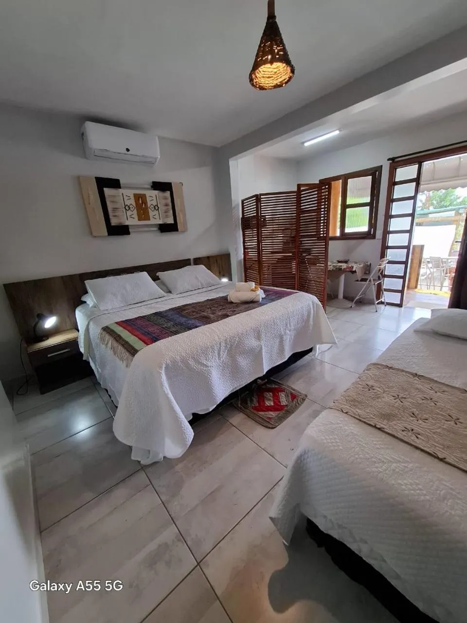 Bed in Chalés Alto Da Estância