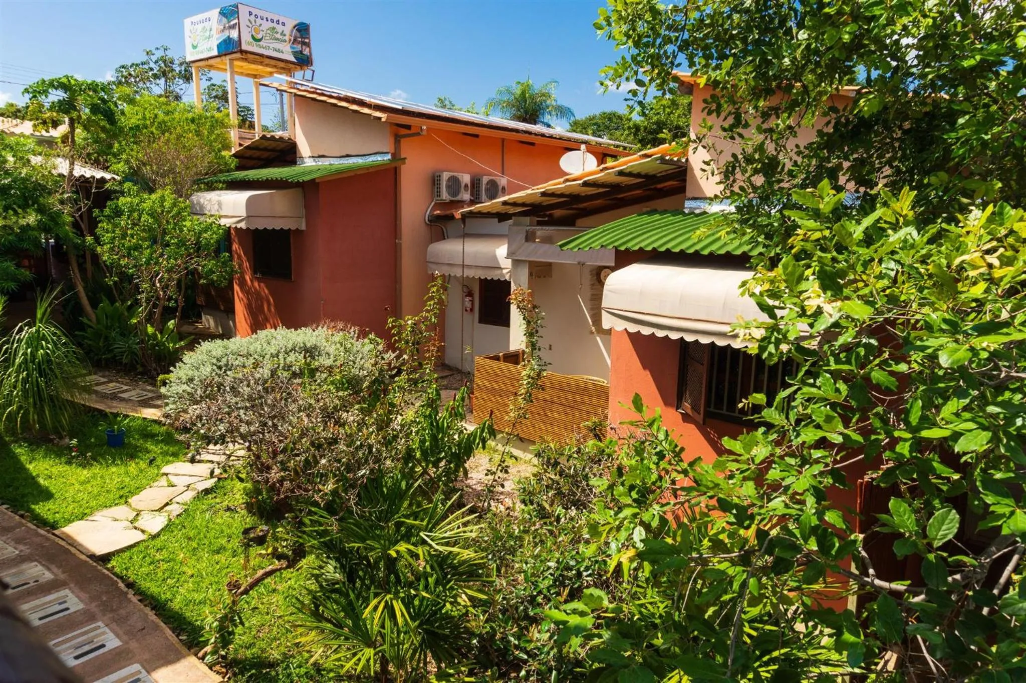 Garden in Chalés Alto Da Estância