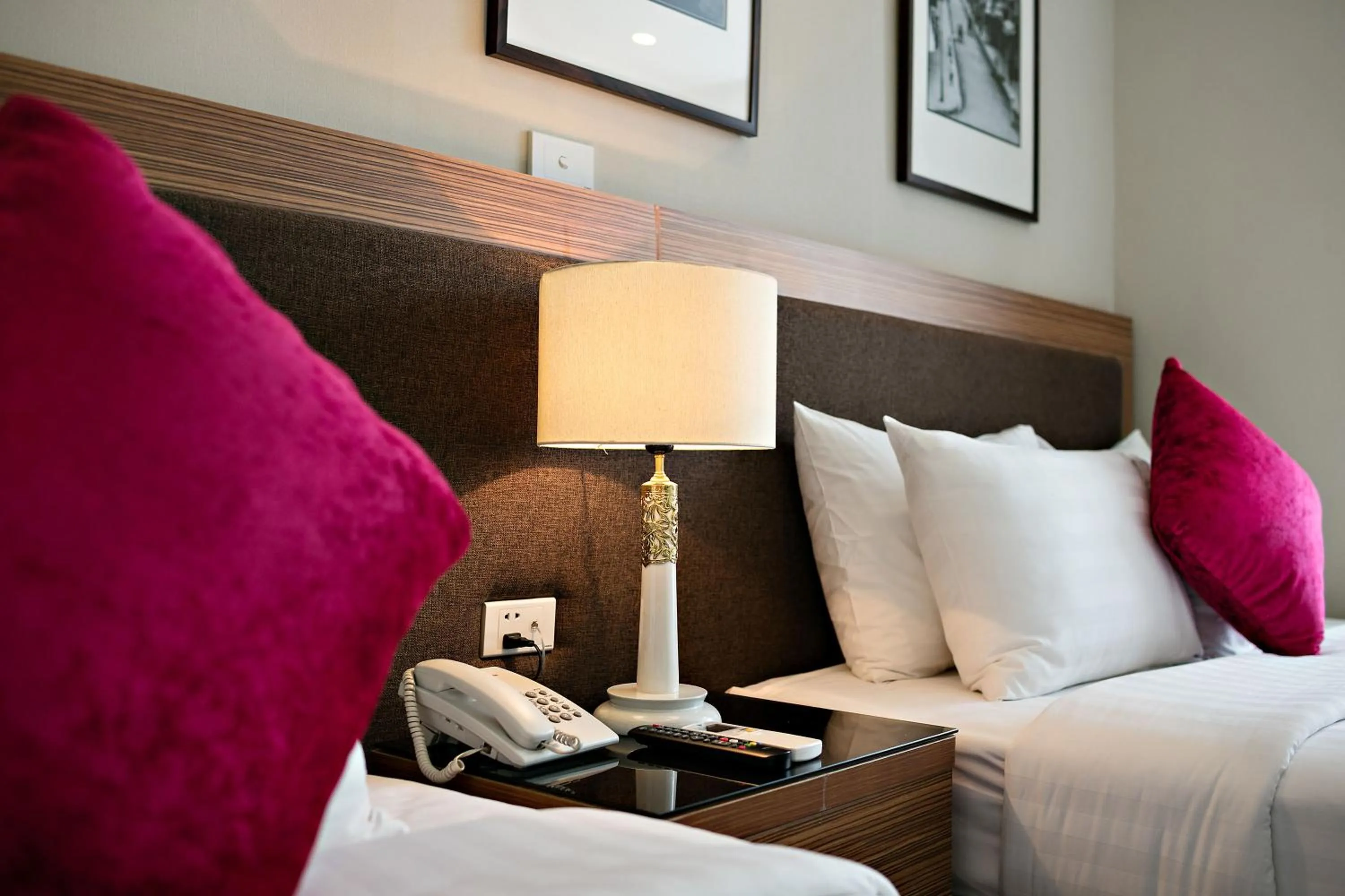 Photo of the whole room, Bed in Golden Moon Suite Hotel & Travel