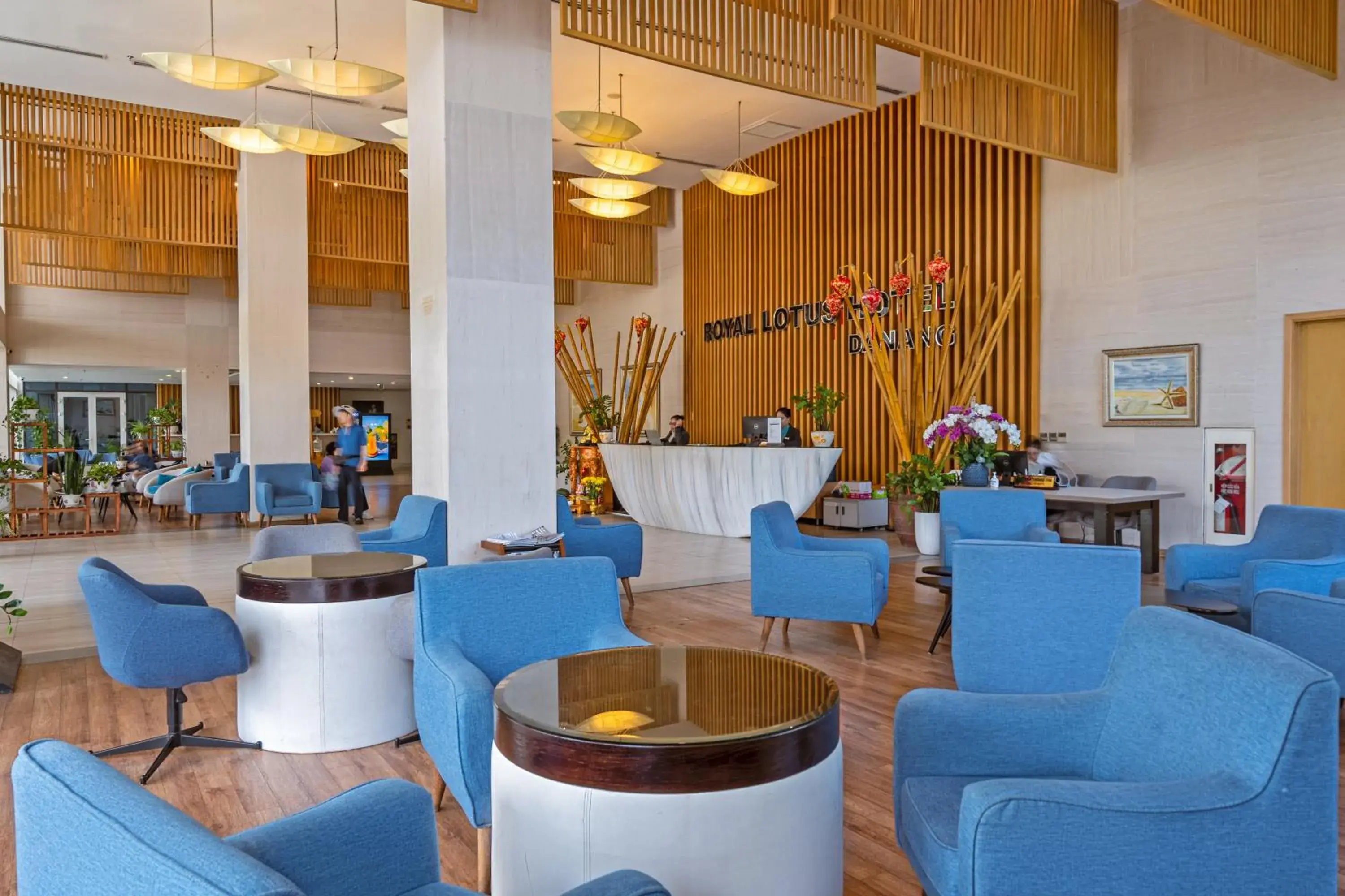 Lobby or reception in Royal Lotus Hotel Danang Lobby or reception in Royal Lotus Hotel Danang