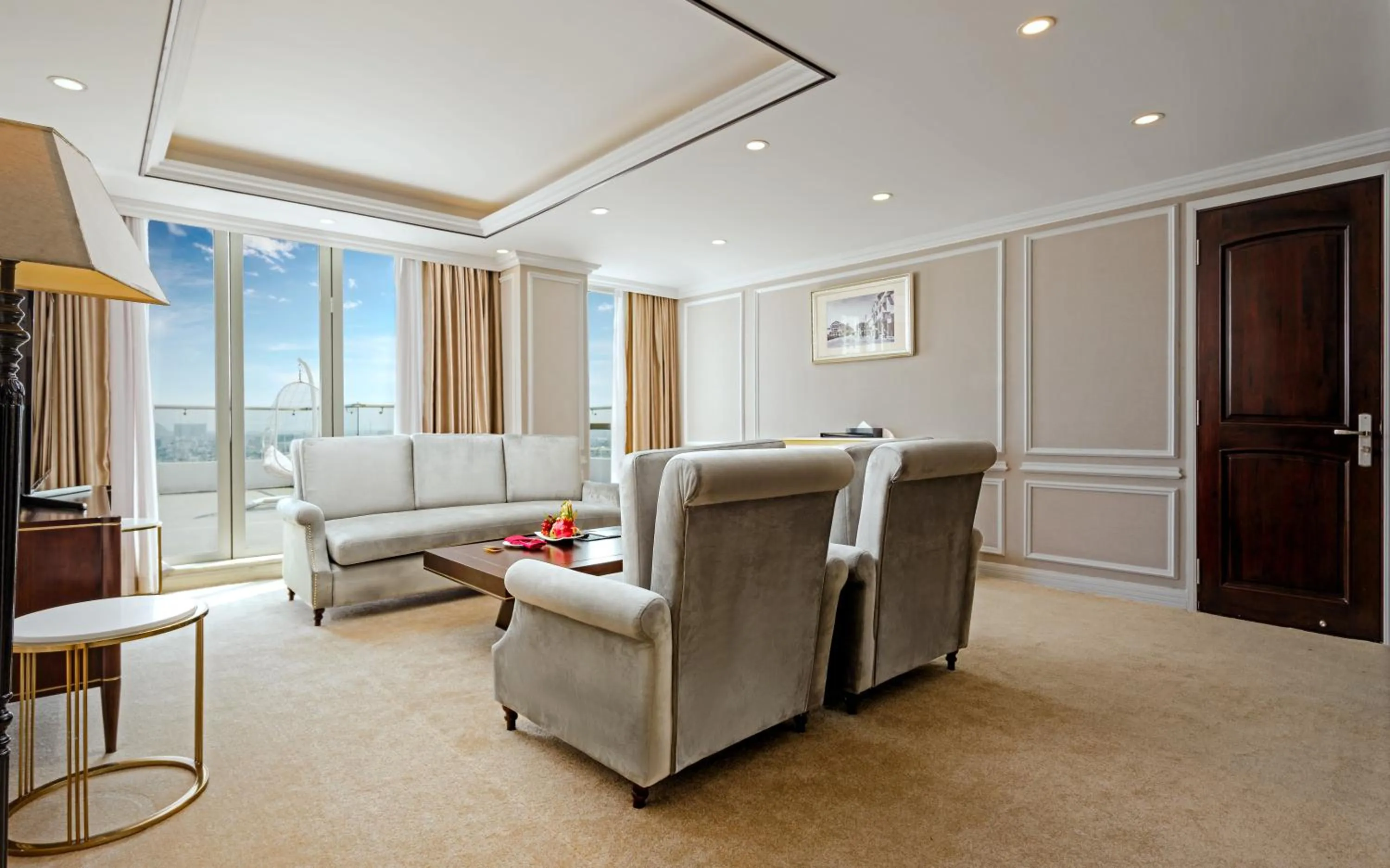 Living room in Royal Lotus Hotel Danang