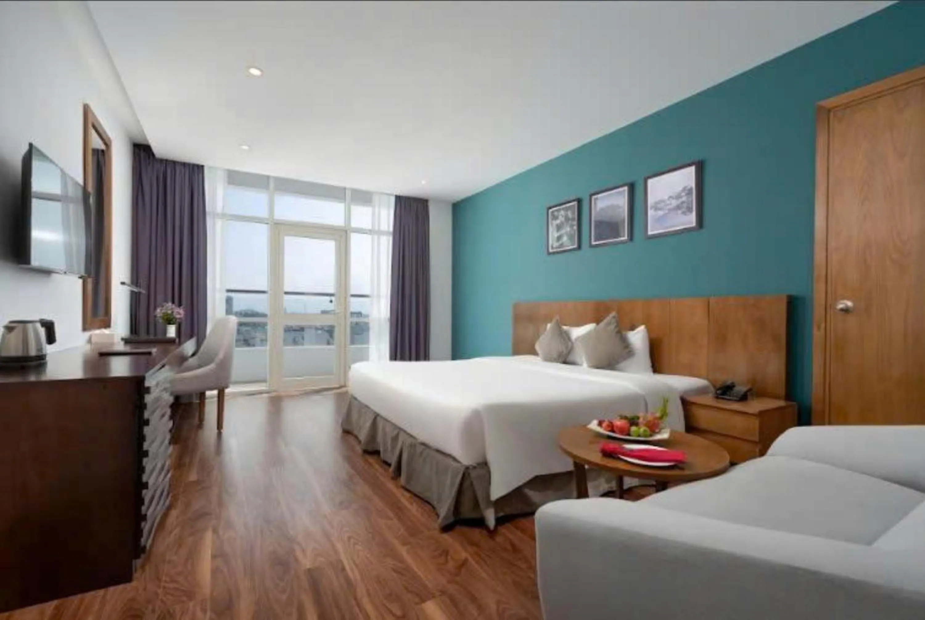 Bed in Royal Lotus Hotel Danang