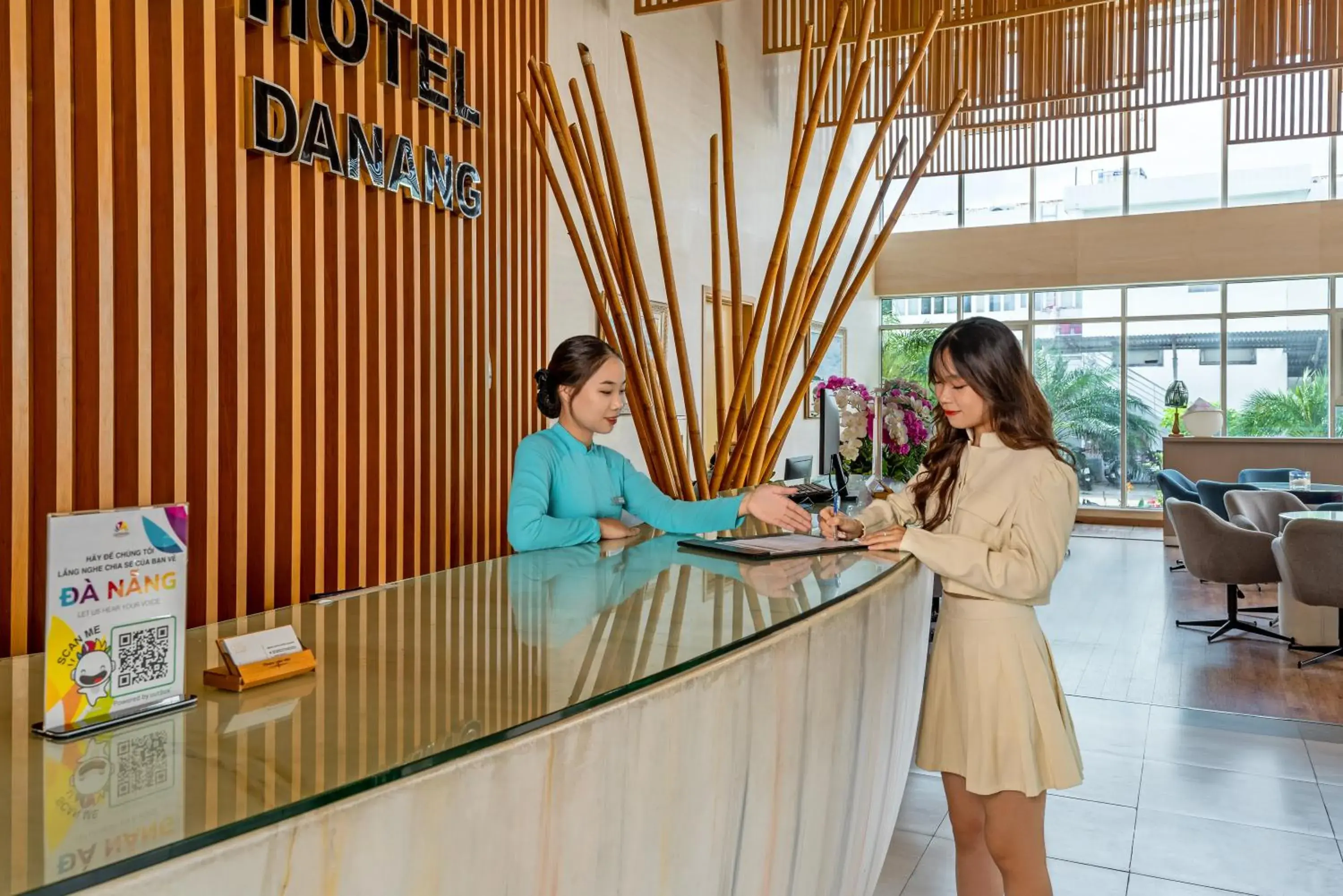 Lobby or reception in Royal Lotus Hotel Danang Lobby or reception in Royal Lotus Hotel Danang