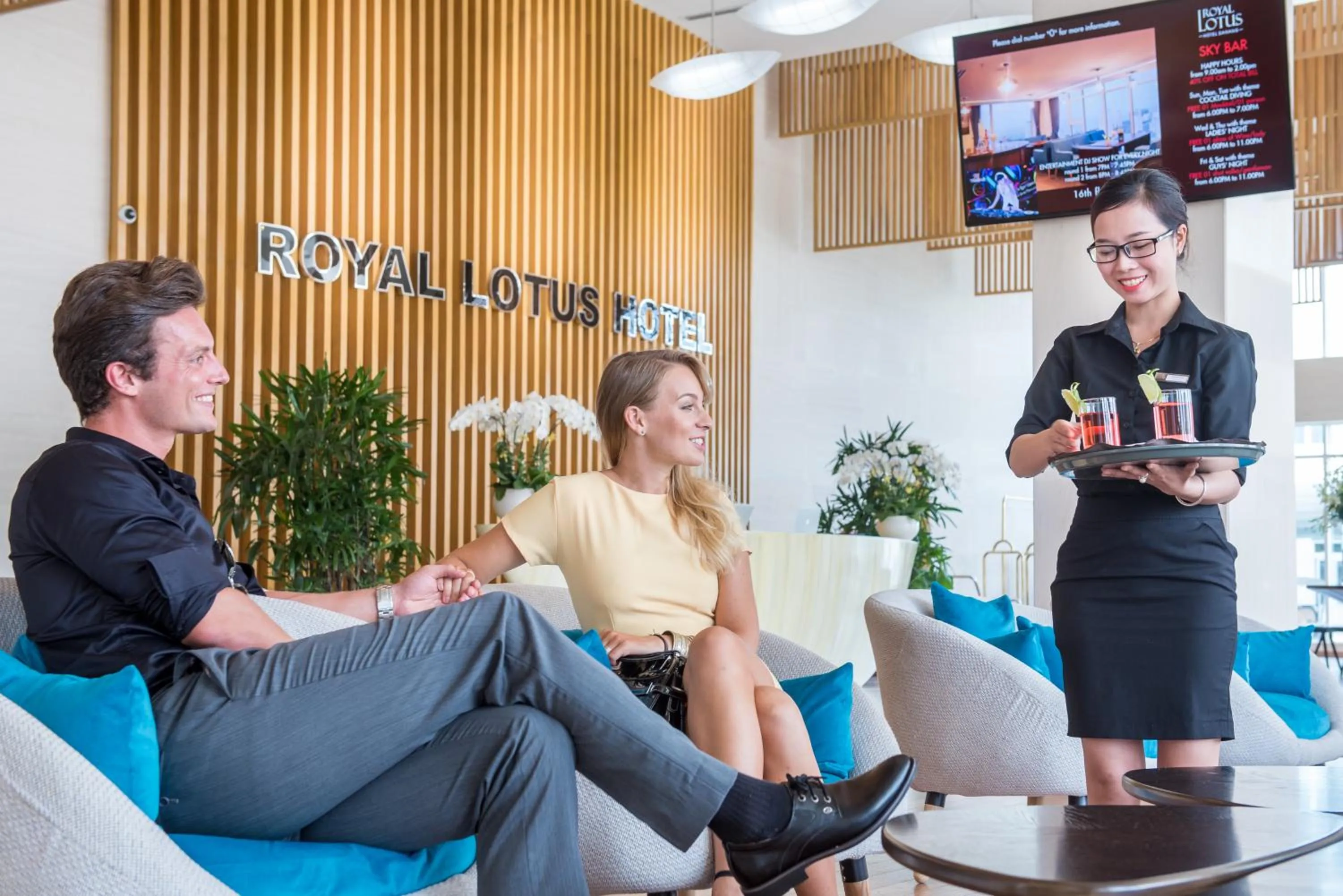 Staff in Royal Lotus Hotel Danang