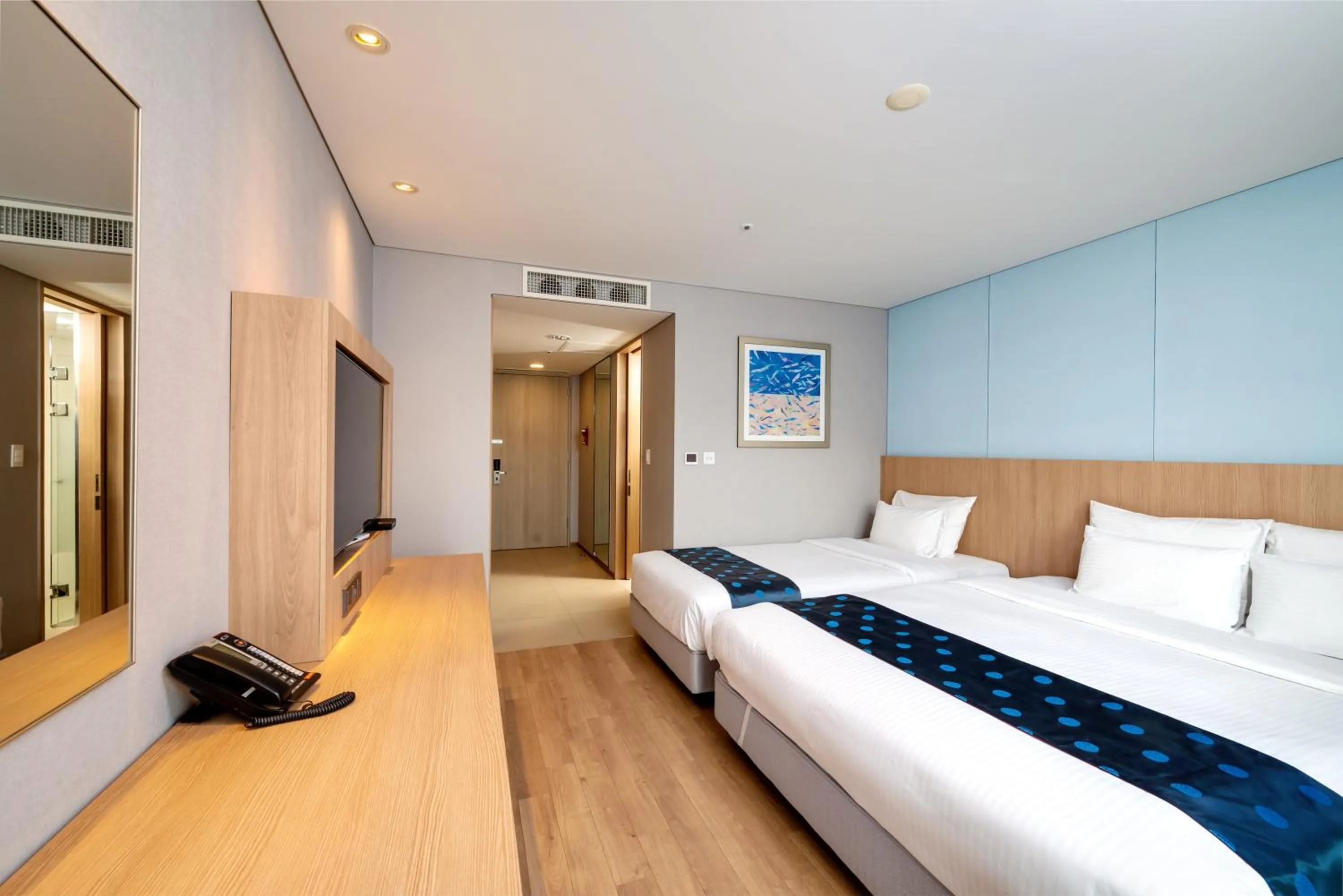 Bed in Wirye Militopia Hotel By Marine