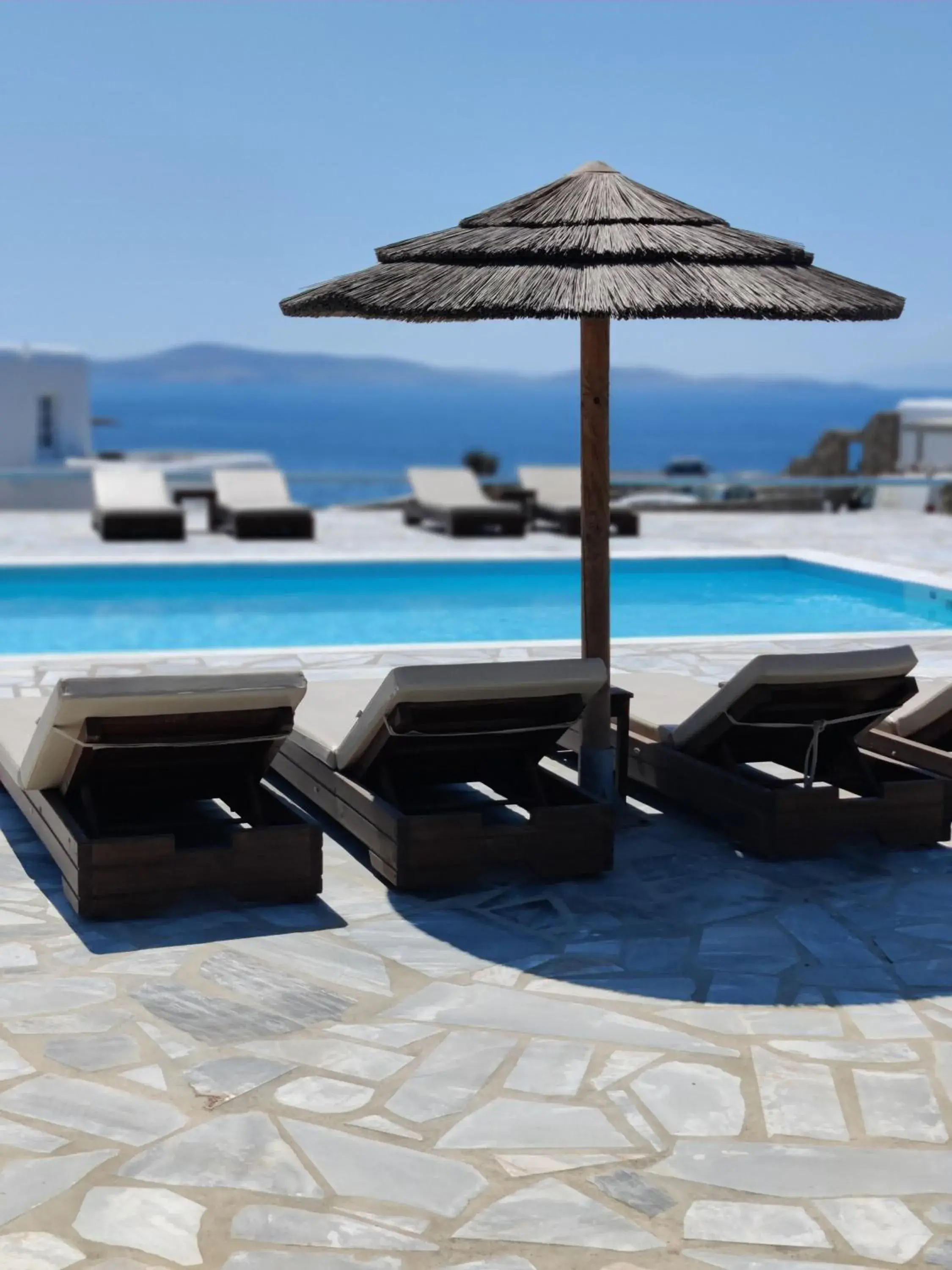 Deluxe Double Room with Sea View in Sofia's Bungalows Mykonos Deluxe Double Room with Sea View in Sofia's Bungalows Mykonos