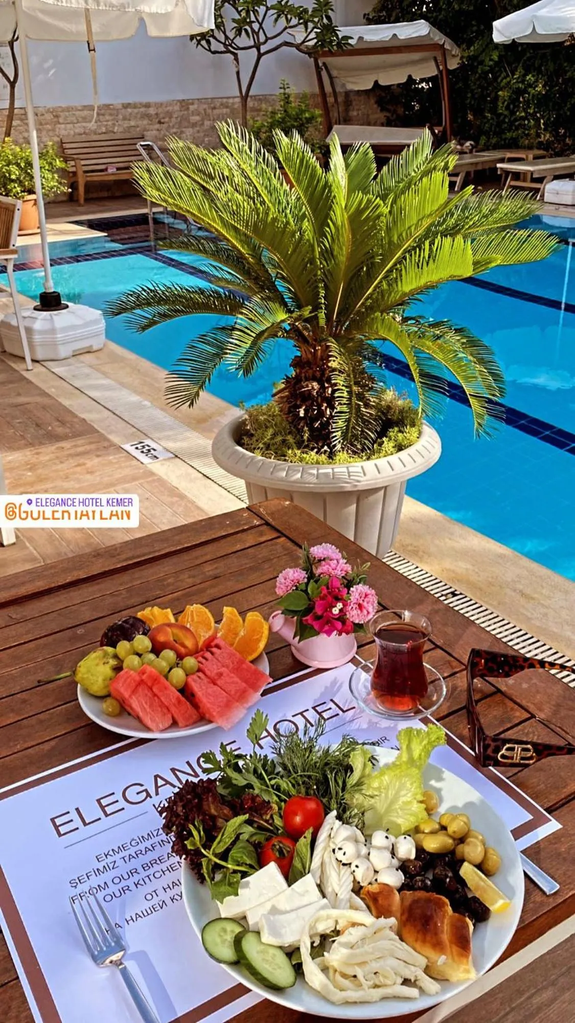 Food and drinks in Elegance Hotel Kemer